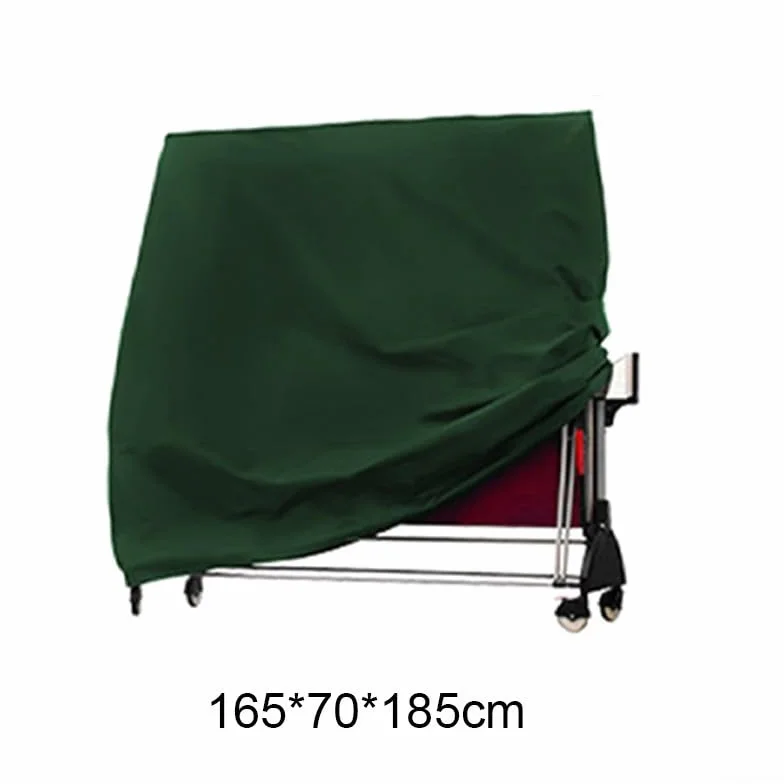 Funda de mesa de pingpong impermeable Oxford 165x70x185 cm verde