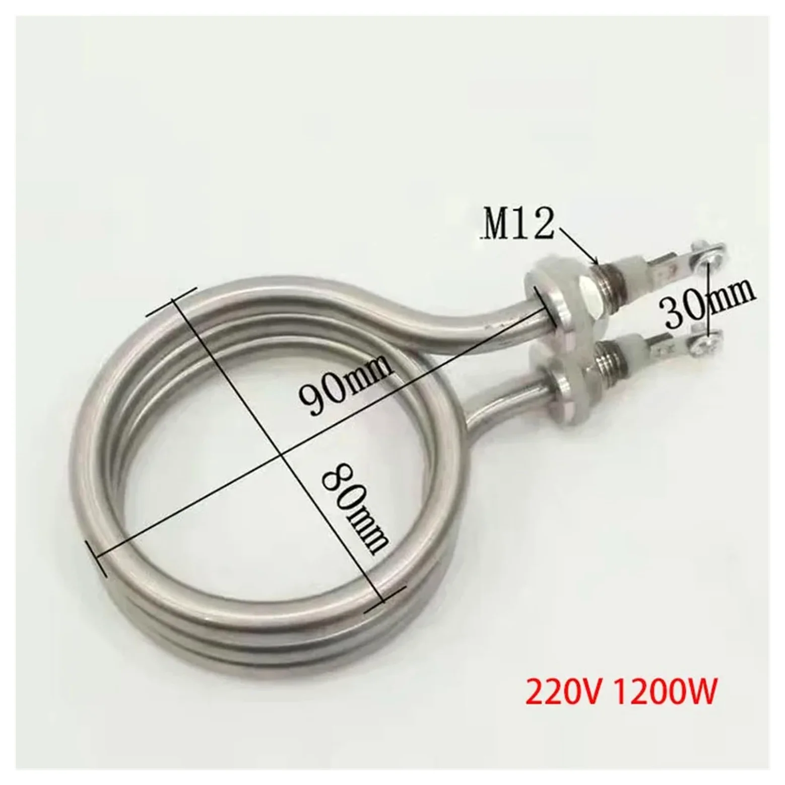 Genérico Elemento Calefactor en Espiral SS304 220V 600-2300W(220v 2300w)