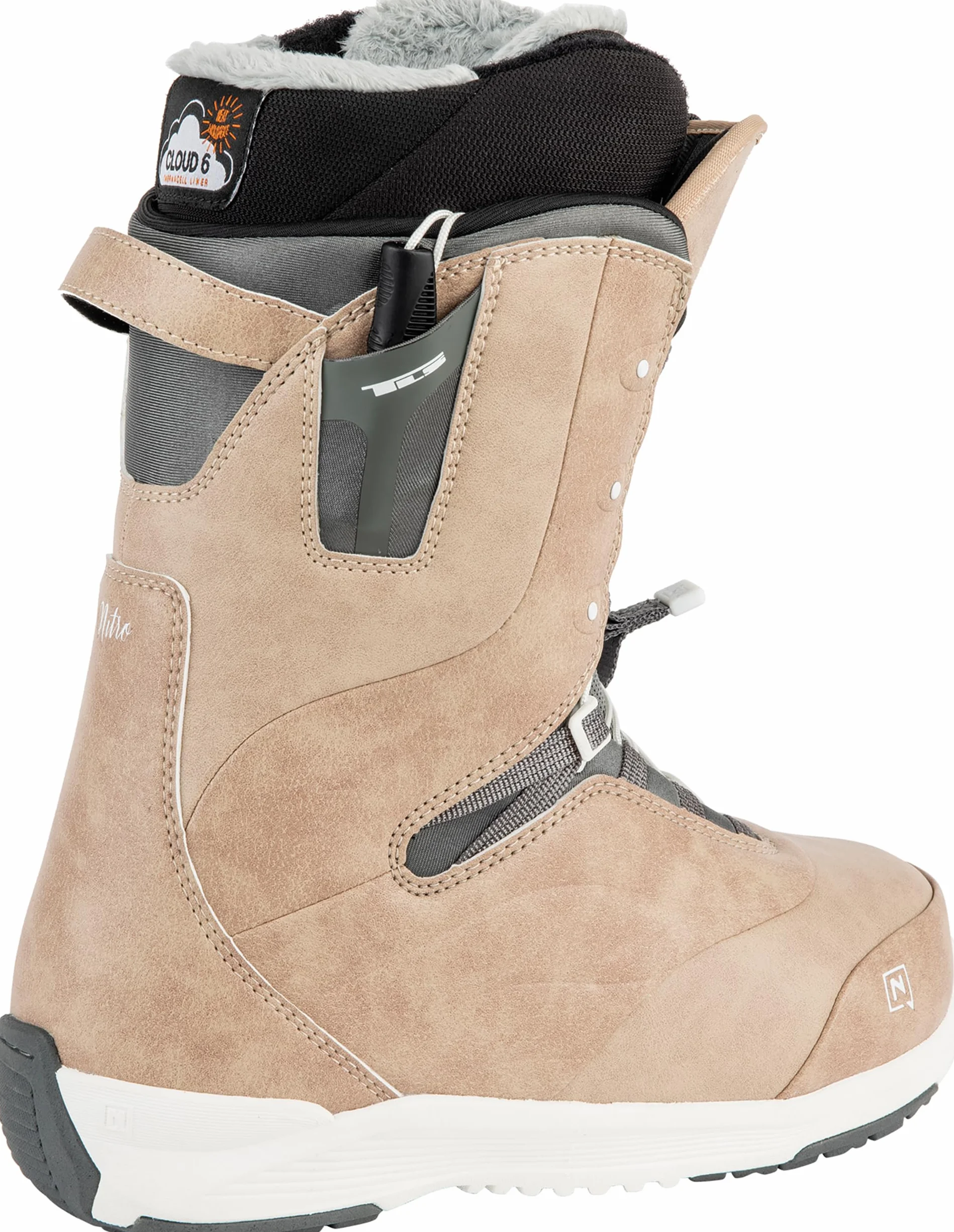 Nitro Crown TLS Barco de Snowboard para Mujer