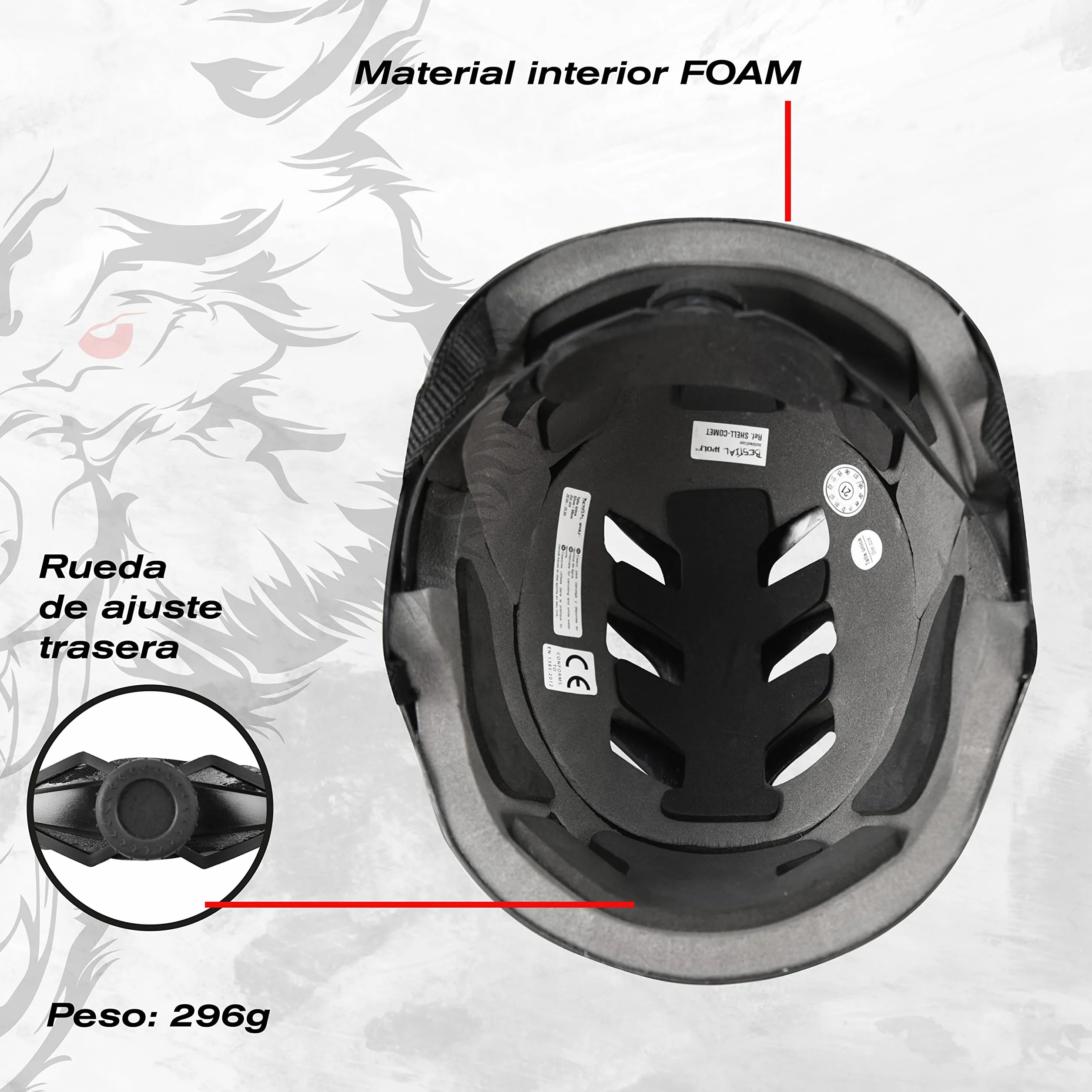 Casco Helmet Wakeboard Esquí Acuático Surf Kayak Canoa Rafting Piragüismo Paddleboarding Deportes Acuáticos Ajustable Unisex