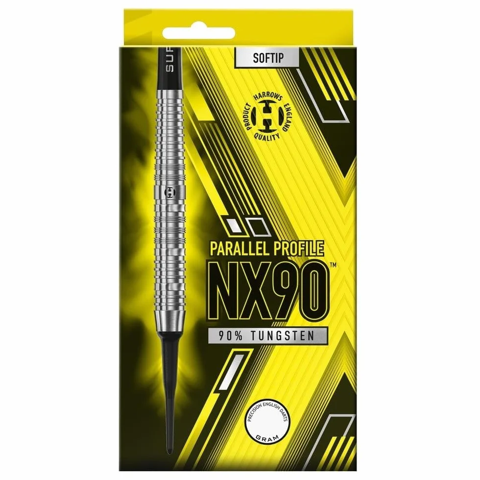 Harrows NX90 Profesjonalny zestaw rzutek paralelnych 90% wolfram 18 g 20 g 10 sztuk