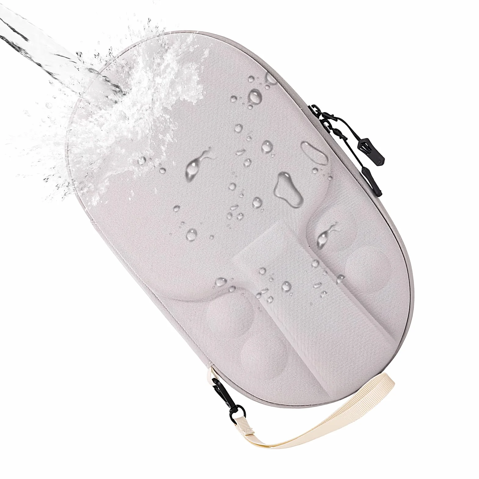 Paleta Tenis Mesa Carcasa Dura Protector Arañazos Portátil EVA Tela Oxford Capacidad 2 Palas 4 Bolas