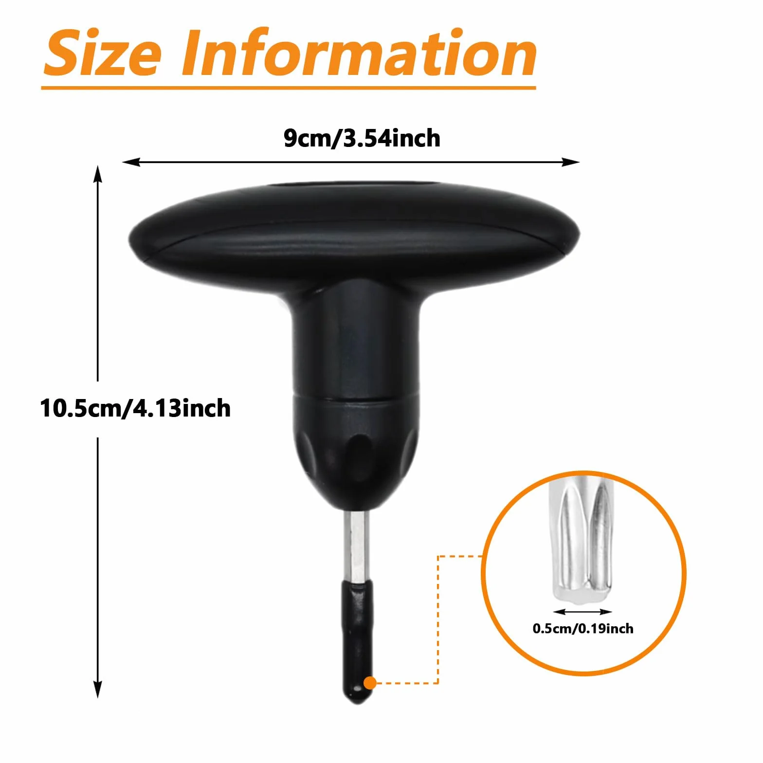 Llave de Golf Ajustable con Cabeza Protectora, Herramienta para Conductores y Palos, Negro
