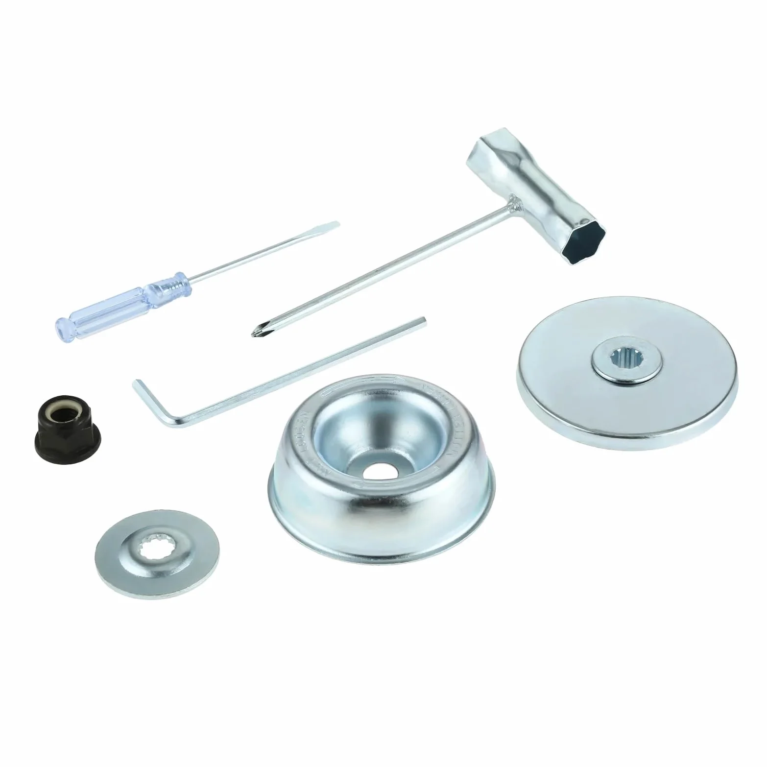 7 unids/set máquina de jardín cortacésped cuchilla arandela Kit apto para FS36 FS40 FS55 desbrozadora cortadora hilo