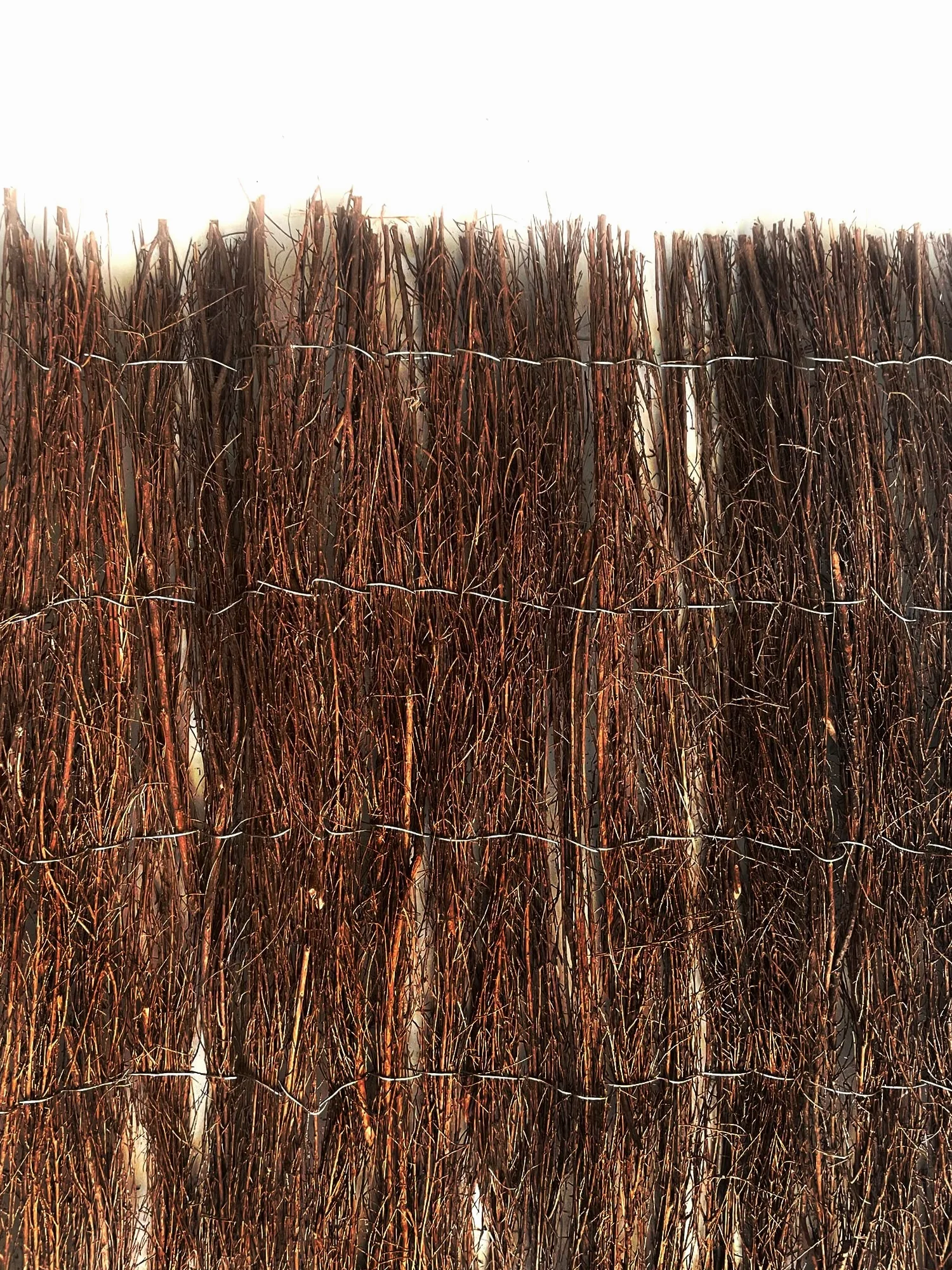 Mugar- Brezo Natural en Rollos de 5 Metros 1kg/m2 - Vallas de Ocultación Naturales para Jardín- Varias Alturas (2 x 5 metros)