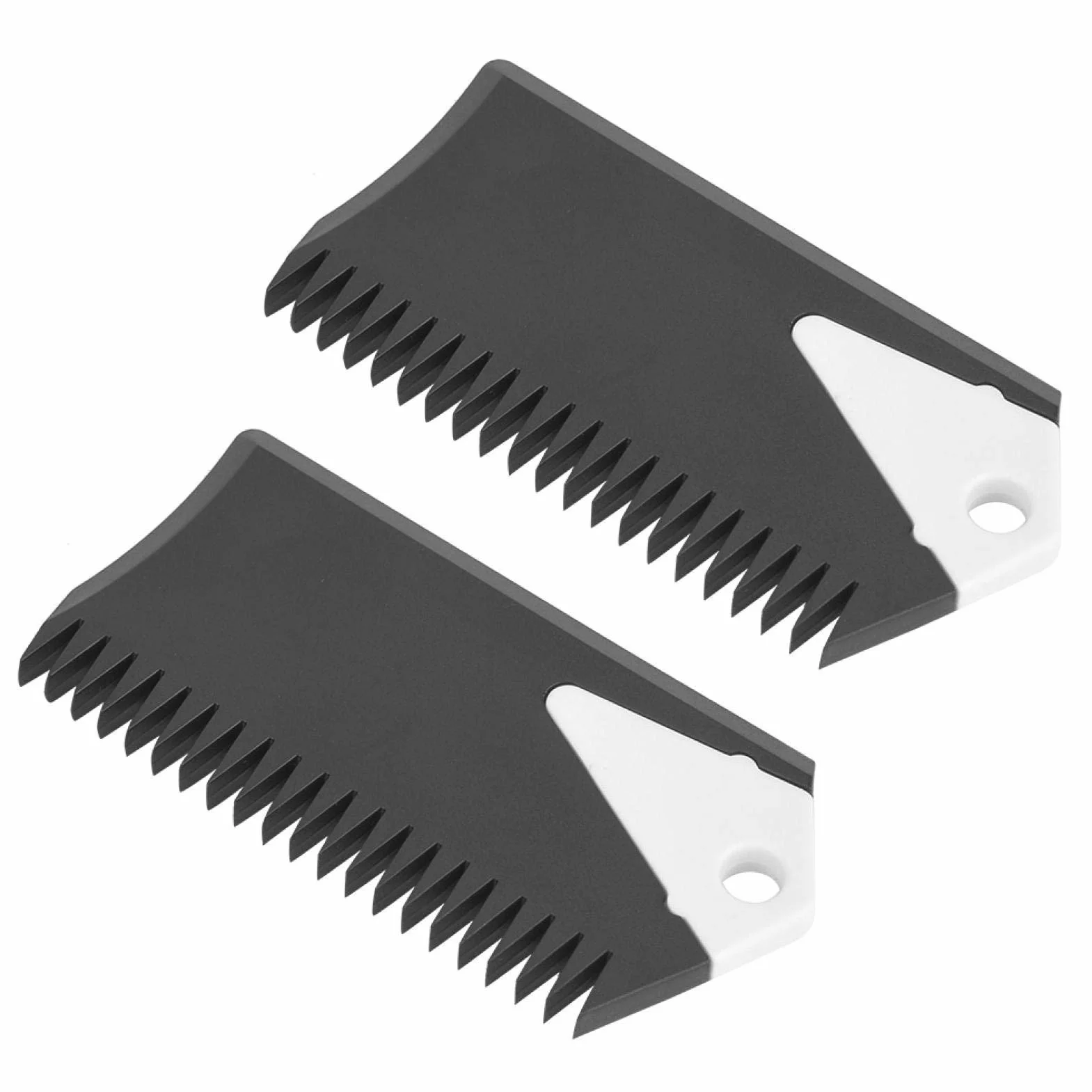 Peine para Cera Surf PVC, Peine Rascador Surf, 2 Unids Set para Tabla de Surf, Skimboard