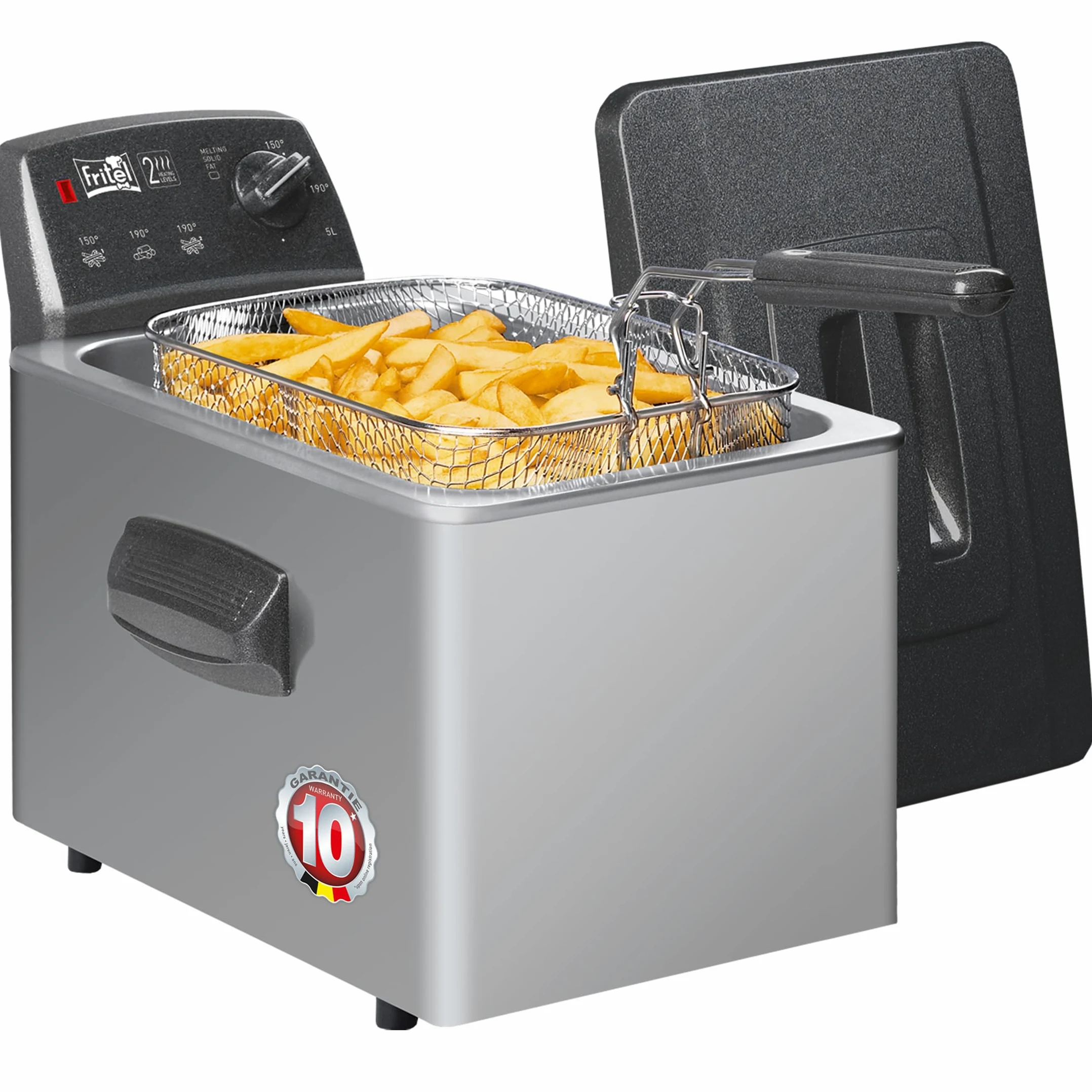FRITEL Freidora Turbo SF 4551M 5 litros 3200W de doble resistencia