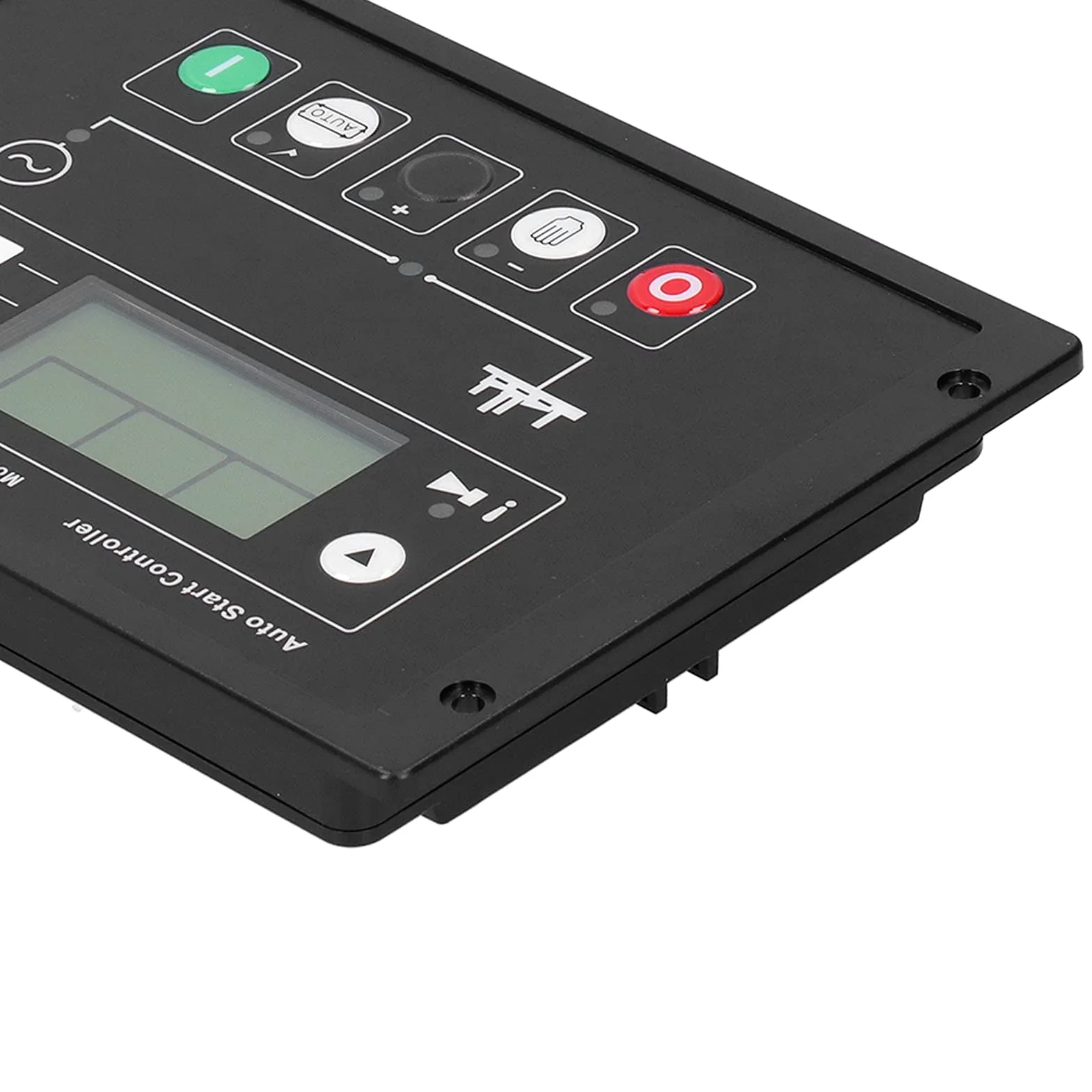 Yosoo Health Gear Panel de Control de Arranque Automático del Generador Panel de Control del Generador de CC de 8 a 36 V Pantalla LCD Monitoreo Automático de la Red Eléctrica Arranque y Parada