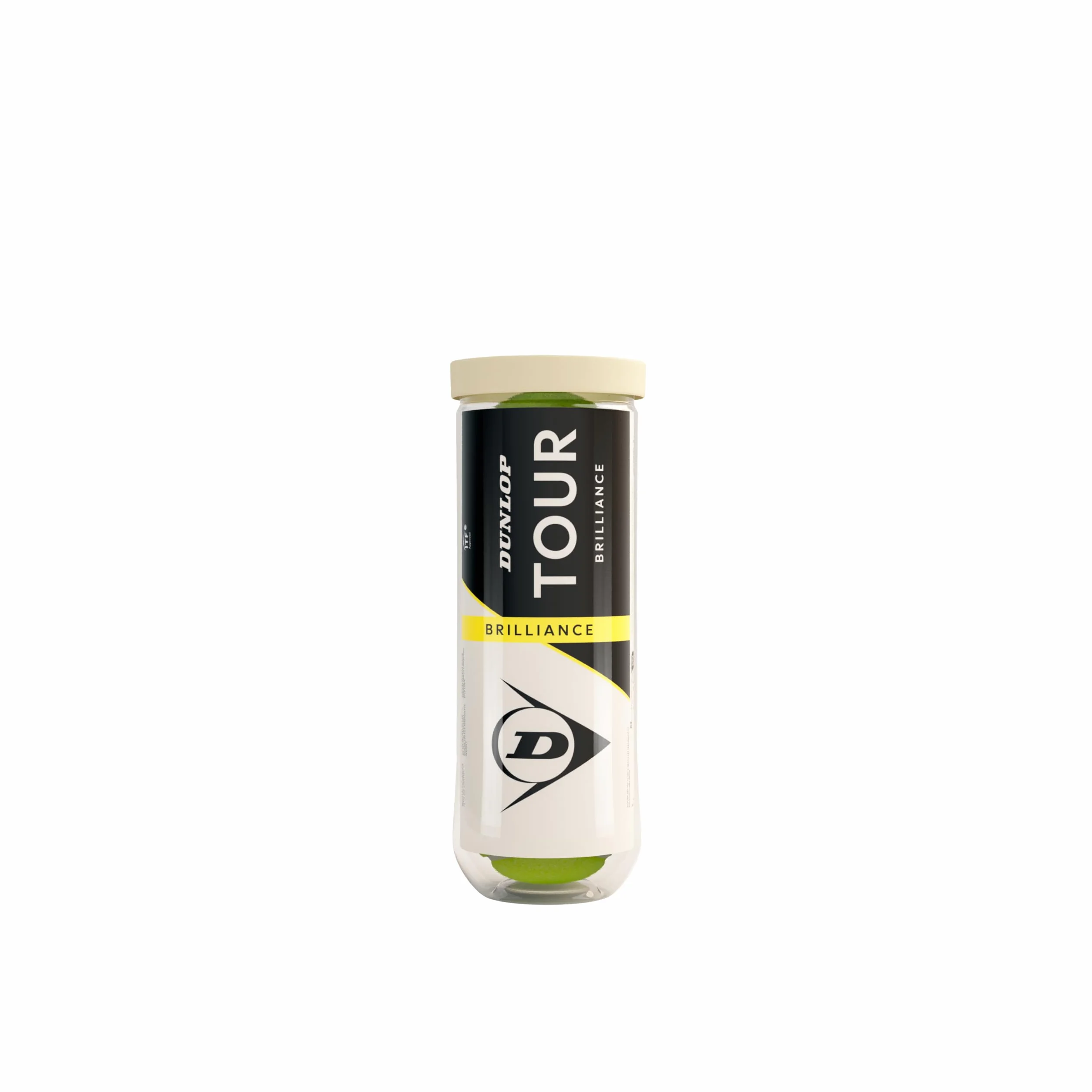 Dunlop Pelota de Tenis Tour Brilliance 3 Pelotas