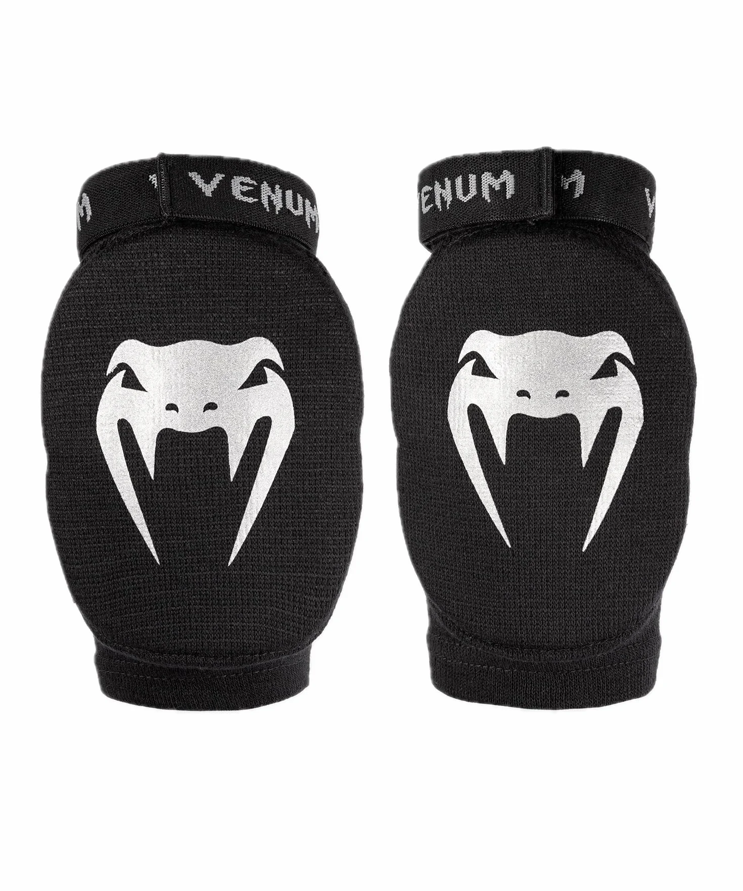VENUM Kontact Protectores de Codo Negro Plata L