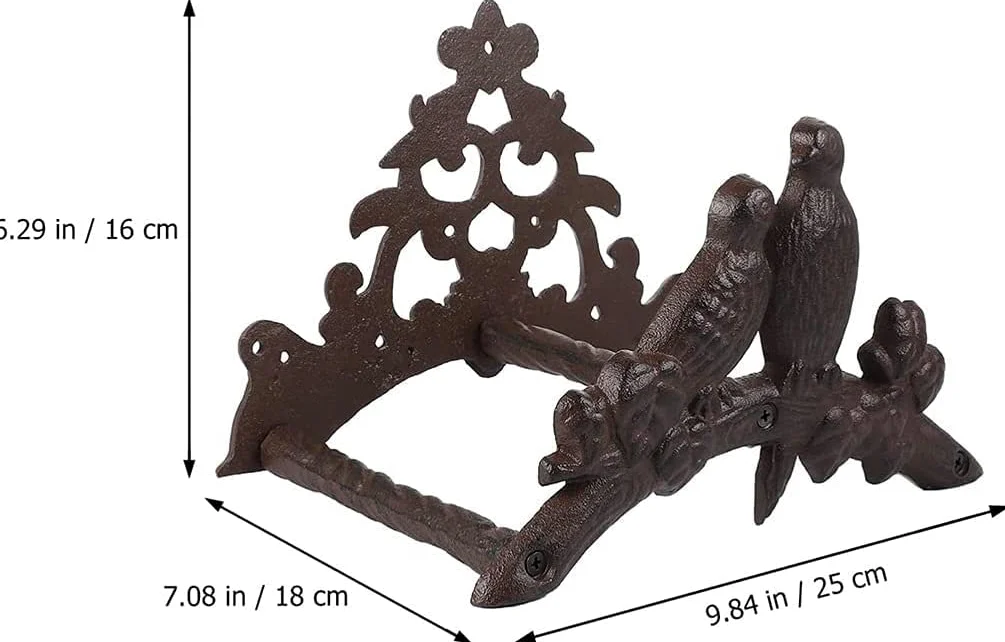 Soporte de Manguera de jardín Soportes de Manguera de Montaje en Pared de Hierro Fundido Carrete de Manguera montado en la Pared Soporte de Manguera Decorativo for Patio Exterior