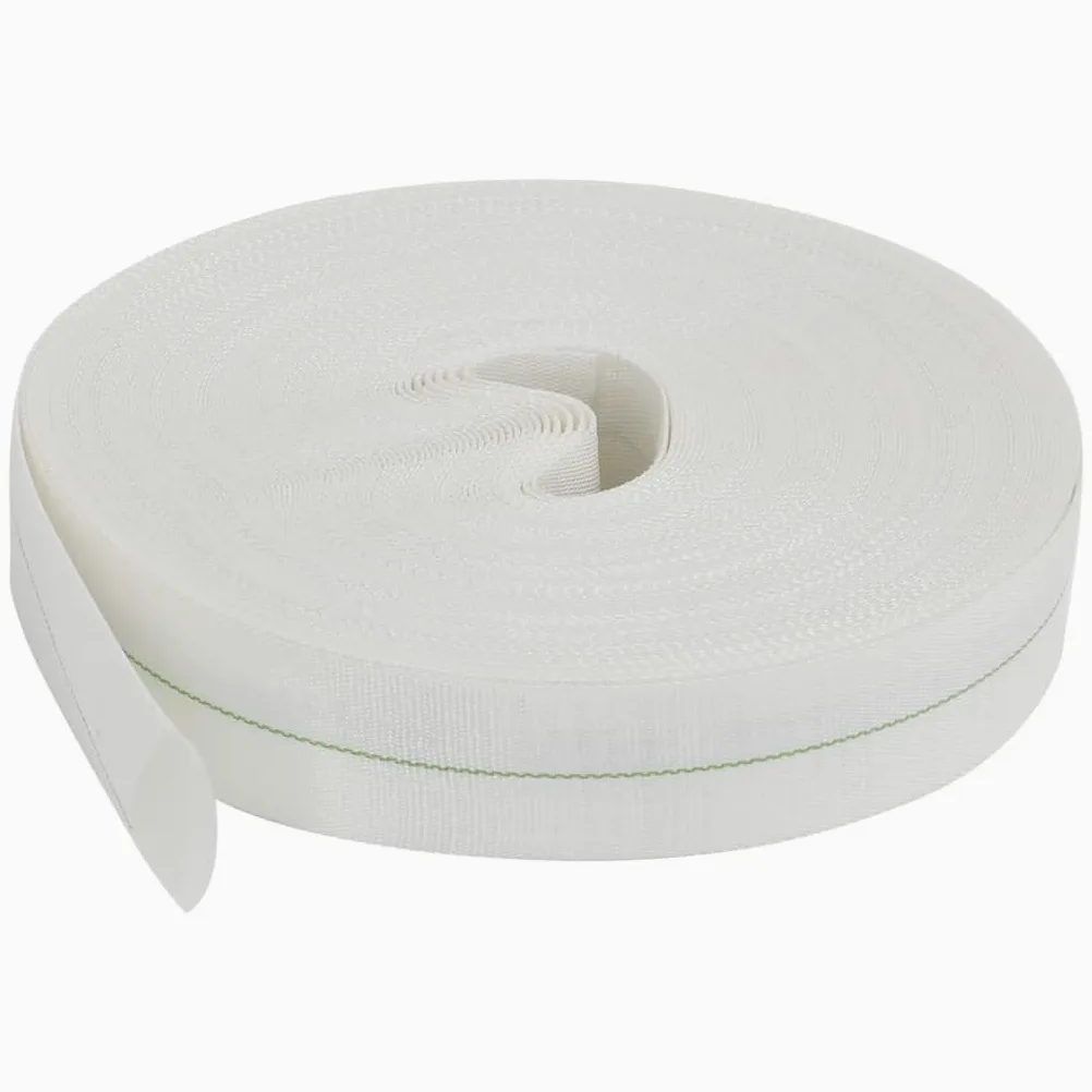 Manguera plana 50 m 1" PE flexible manguera de agua con revestimiento de PVC, reforzada con poliéster para jardín, sanitario, cocina, baño, conexiones versátiles y tubería de agua