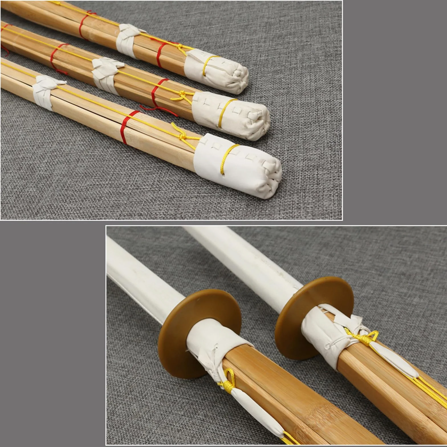 Espada samurái de bambú Natural 80 cm,100 cm,120 cm Katana de Madera Japonesa Hecha a Mano para Entrenamiento Kendo Cosplay