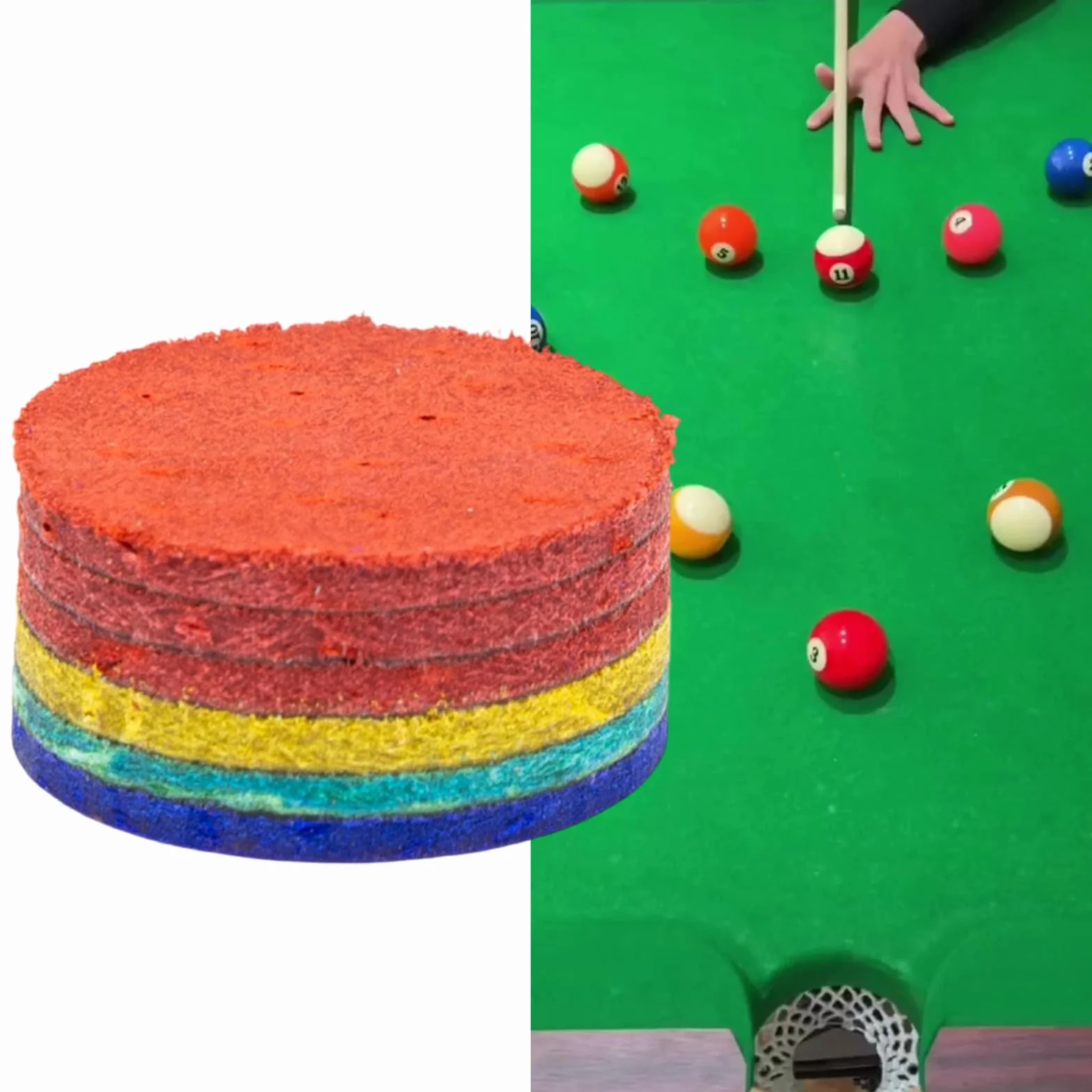 Taco de piel de cerdo de 6 capas con punta de billar de grado de torneo