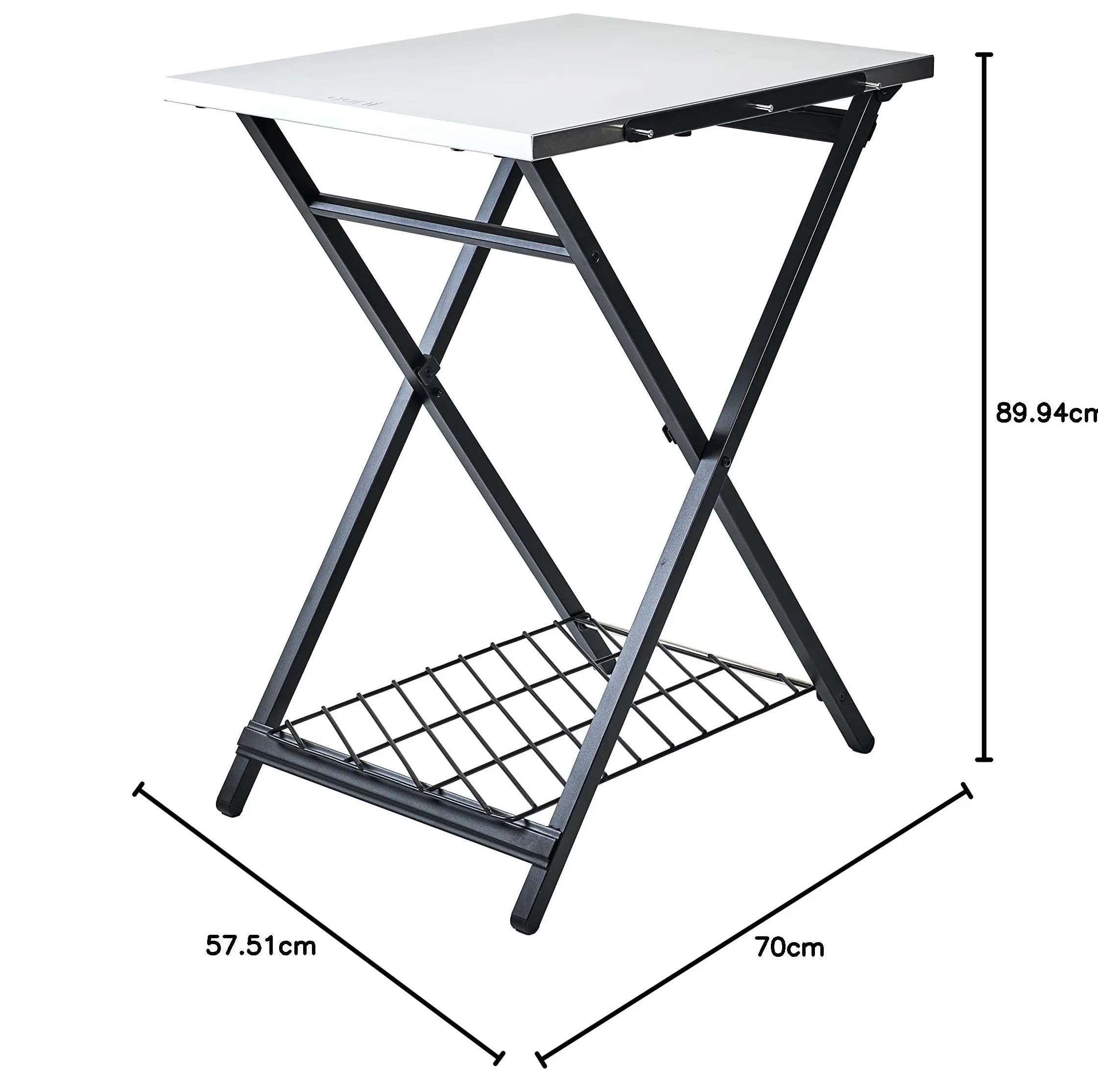 Ooni Mesa Plegable – Mesa de Horno de Pizza al Aire Libre portátil – Mesa de Exterior Plegable de Acero Inoxidable