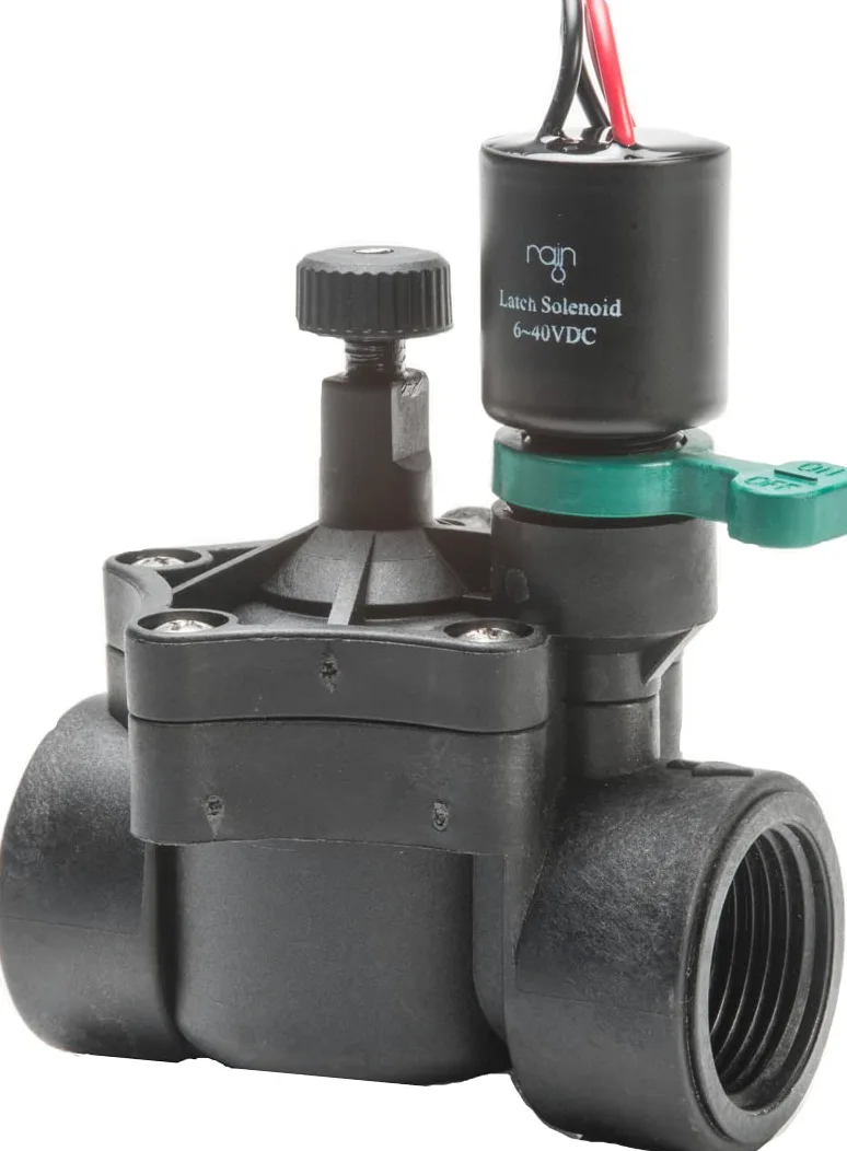 RAIN Amico PRO con electroválvula 1" F 9V centralita de riego para exterior a baterías