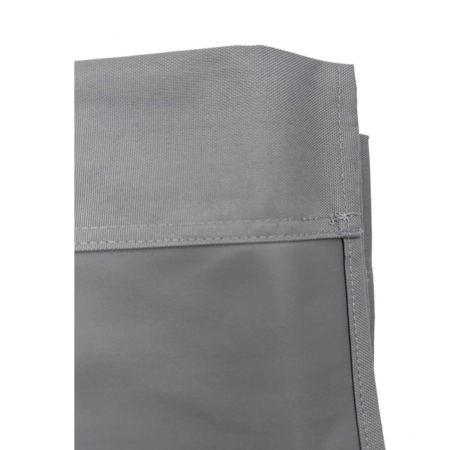 Funda de repuesto para columpio de jardín, funda de repuesto para silla de jardín, tejido Oxford 900D, resistente al agua, resistente a desgarros, para columpio de 2 y 3 plazas (gris, 138 x 50 x 50 cm