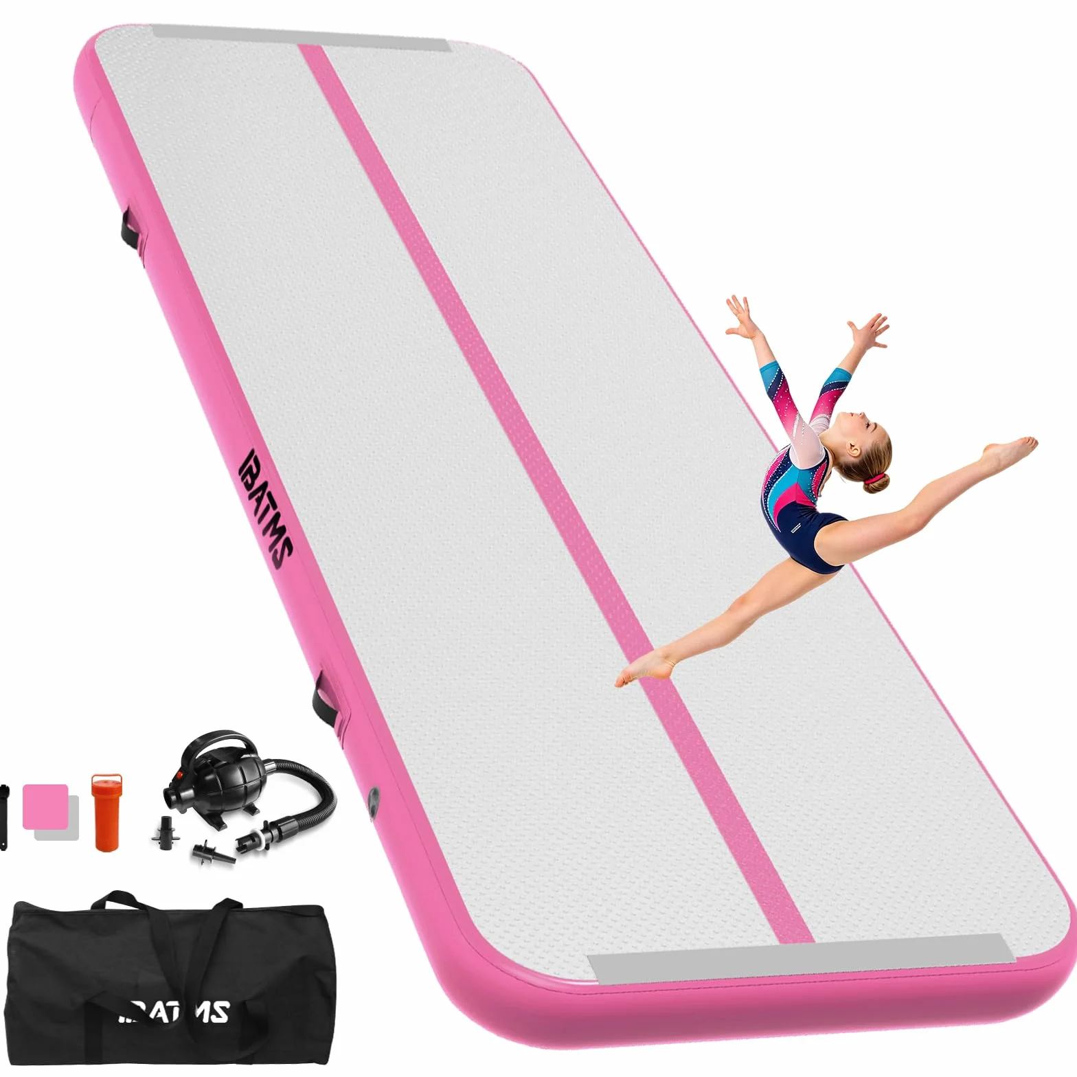 Esterilla inflable Air Matte Tumble Track 3/4/5/6 m con Bomba de Aire