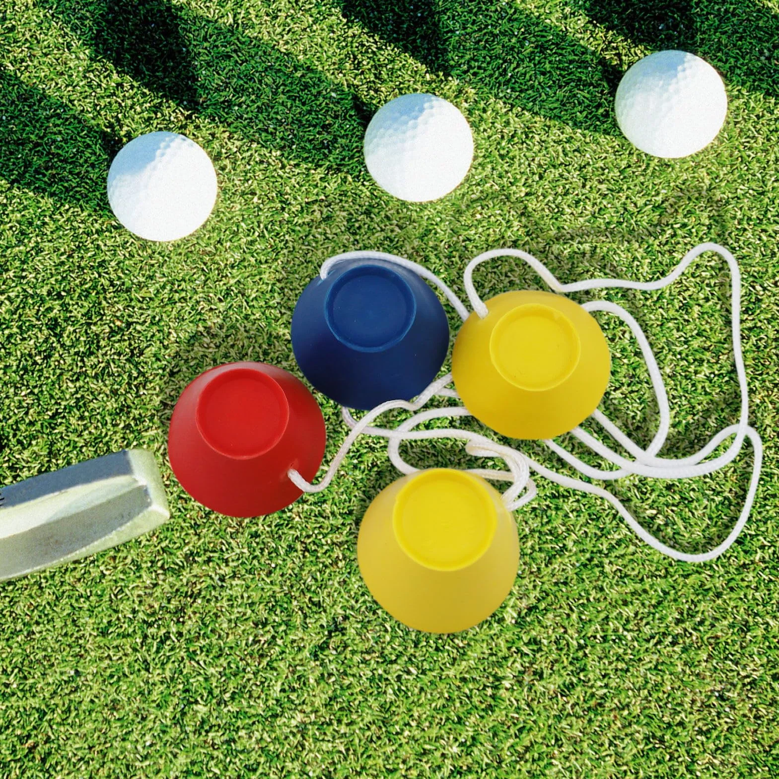 Jumbo Tees de Golf de Goma 16 Unidades, Invierno Caucho, Diferentes Alturas Multicolor para Días Helados
