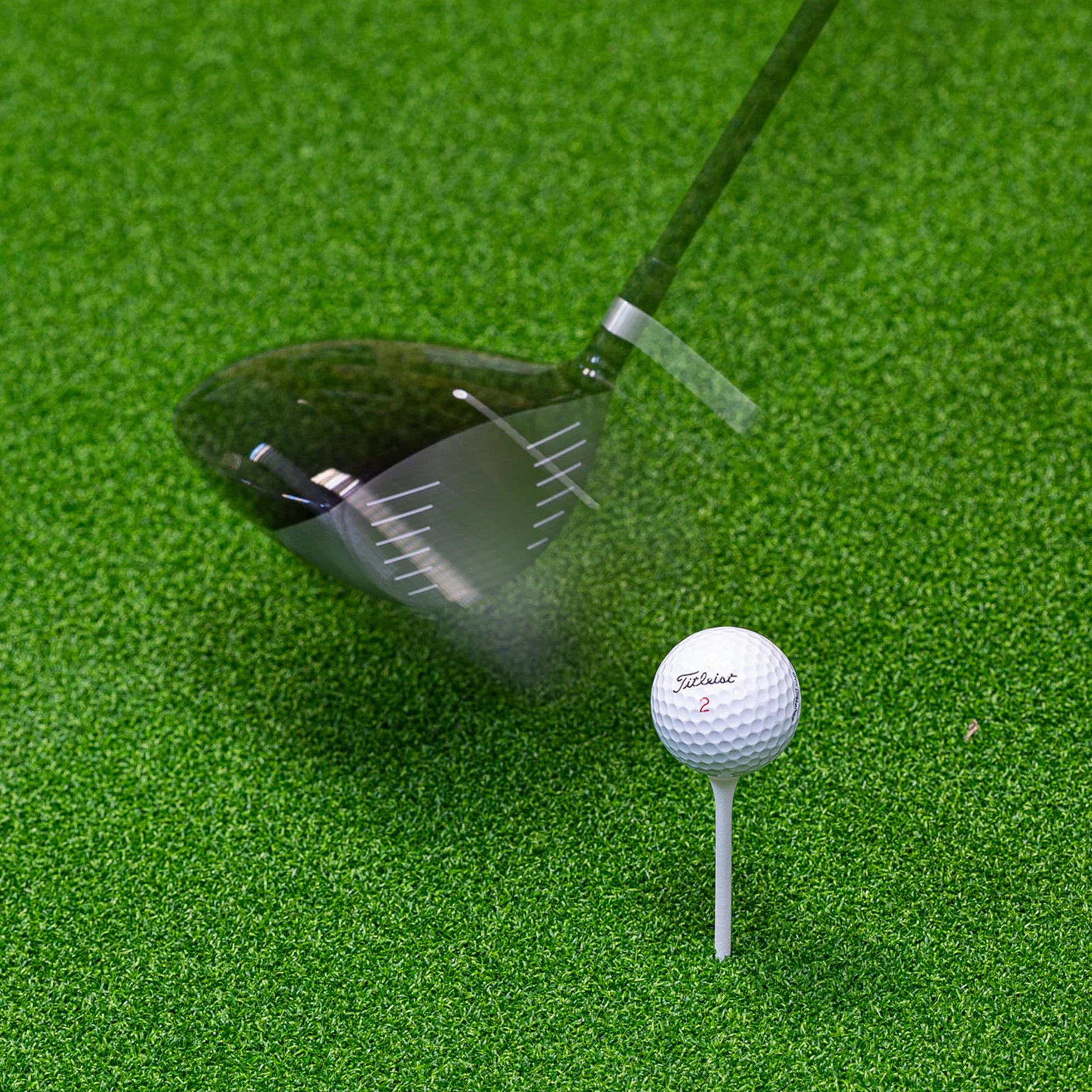 Longridge Tees de golf blancos de madera