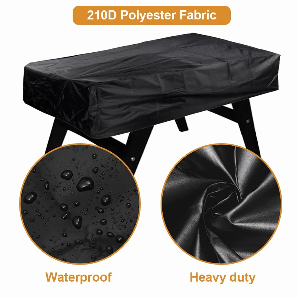 Funda impermeable para mesa de futbolín 63 pulgadas 210D resistente protector