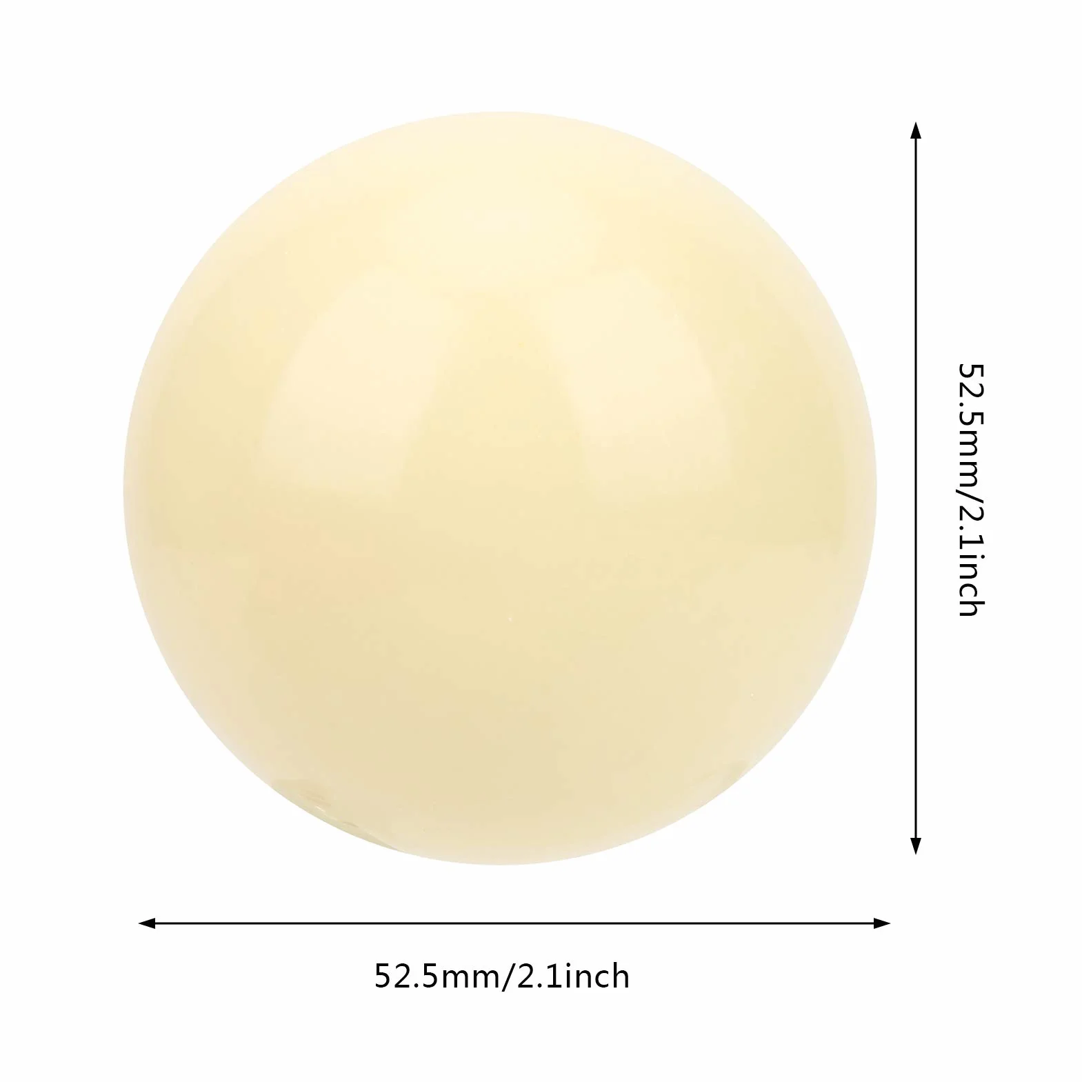 Juego de Bolas de Billar de 22 Piezas, 52,2 mm, para Mesa de Billar