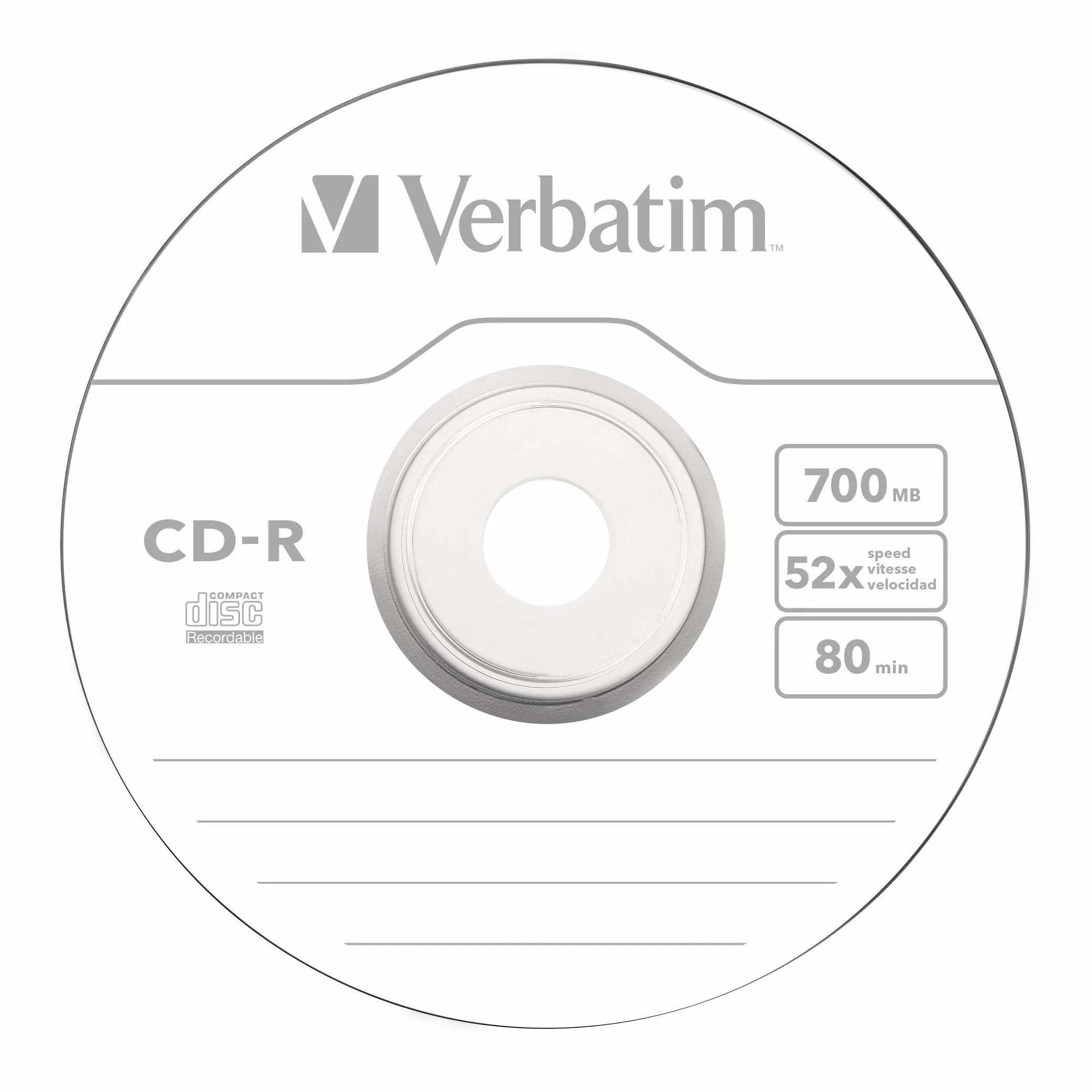 Verbatim CD-R Extra Protection 700 MB 50 Pack