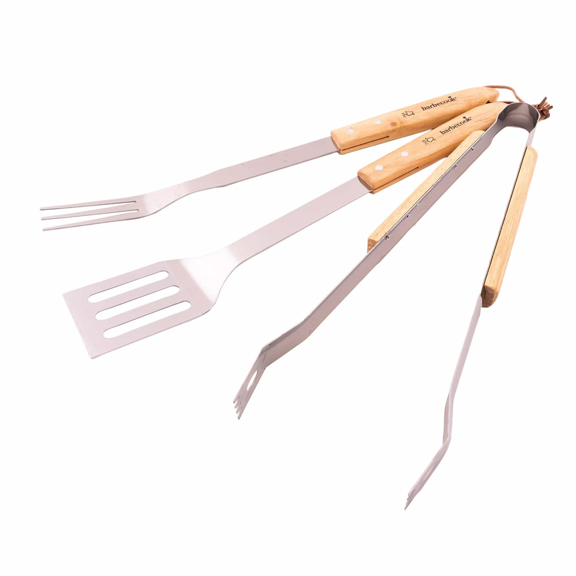 Barbecook BC-ACC-7094, Juego de cubiertos para parrilla con espátula