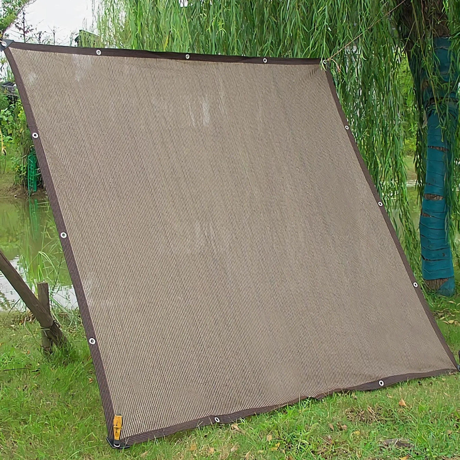 Red de Sombra al Aire Libre,6x8m Toldo Parasol con Ojales, Tasa de sombreado 90-95%,Transpirable,Resistente al Desgarro,para Patio,Jardín,Techo Balcón Invernadero,Camping