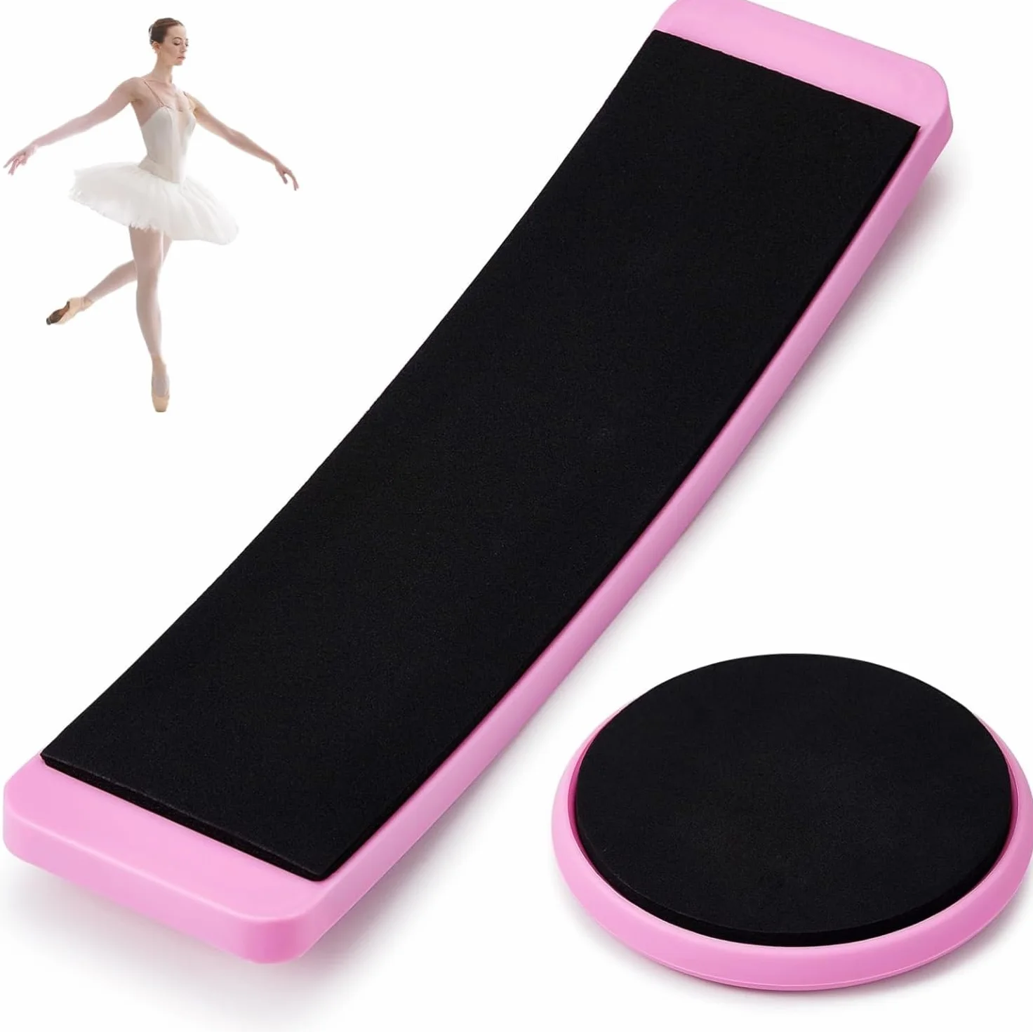 Tabla giratoria para ballet, patinaje artístico redondo, entrenamiento equilibrio pies