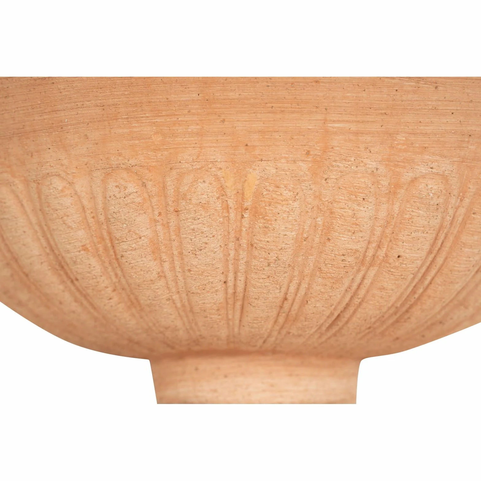 Biscottini Bañera para fuente de jardín de terracota Fuente de pared de exterior Made in Italy lavabo decoración pared
