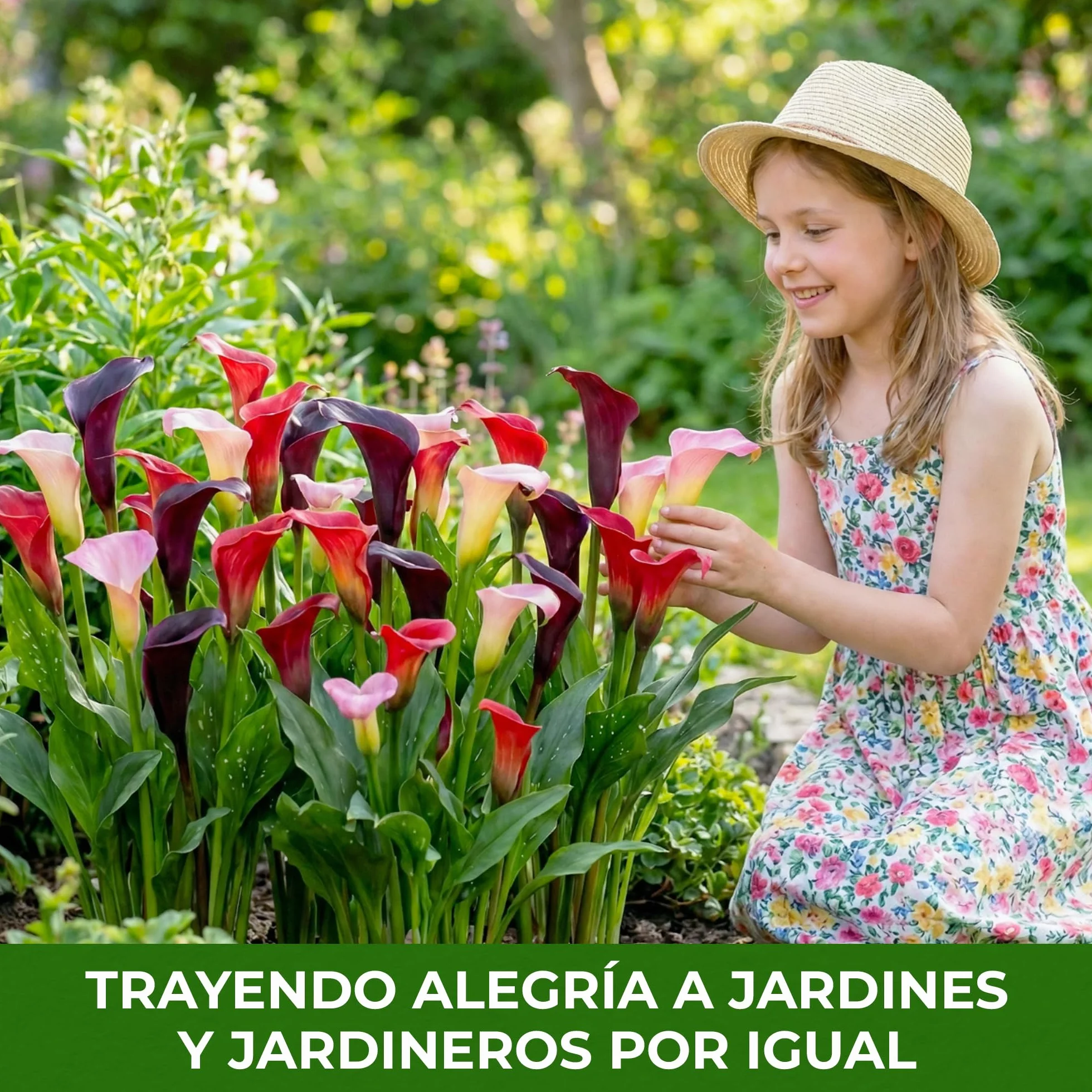 Colección de bulbos de flores de lirio de cala morado, negro y rojo, bulbos de Zantedeschia, 5 piezas reales y grandes que tienen más de 5 flores, ideales para la maceta, de Holanda