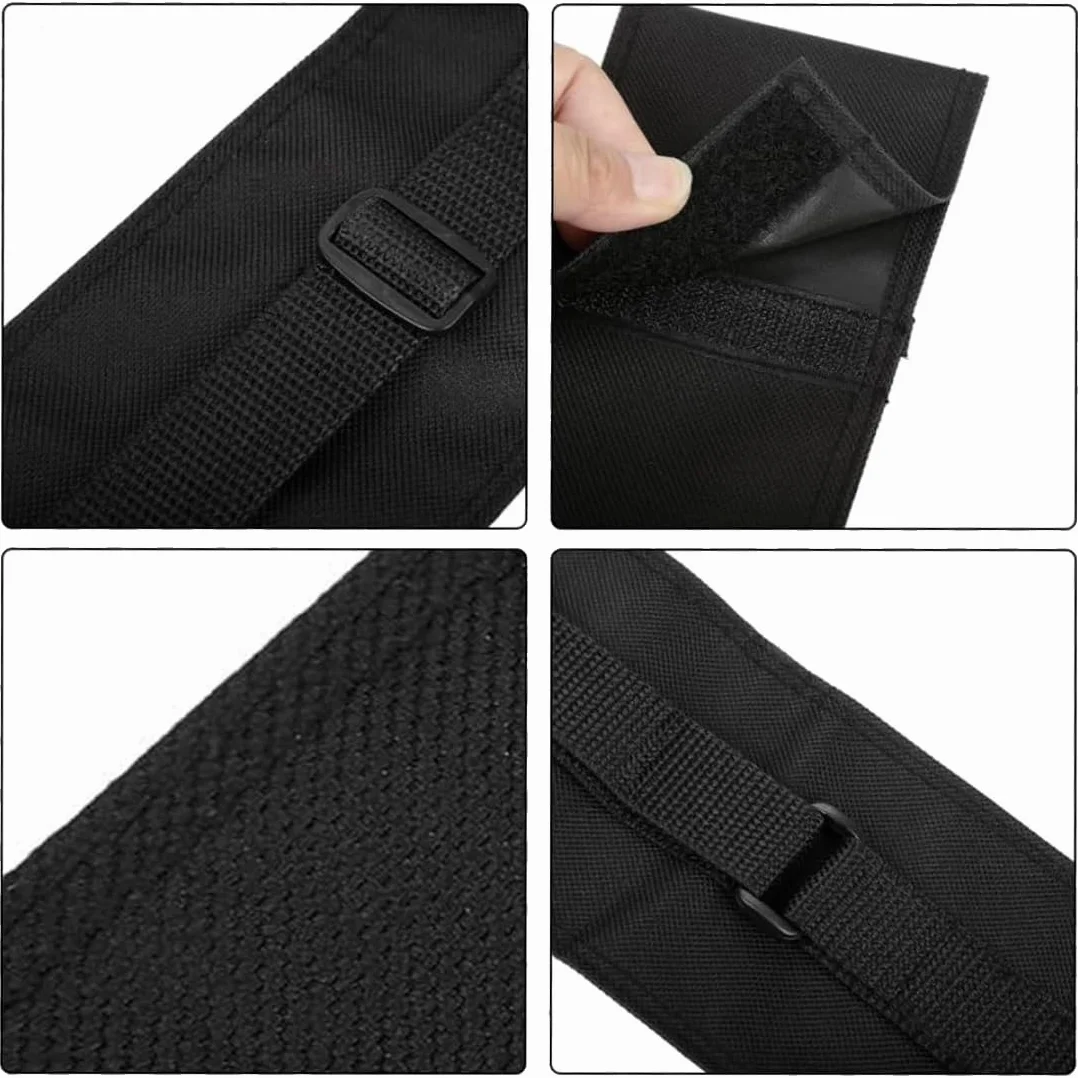 Bolsa para Taco de Billar 1/2 Snooker, Estuche Portátil de Almacenamiento con Bolsa para Accesorios