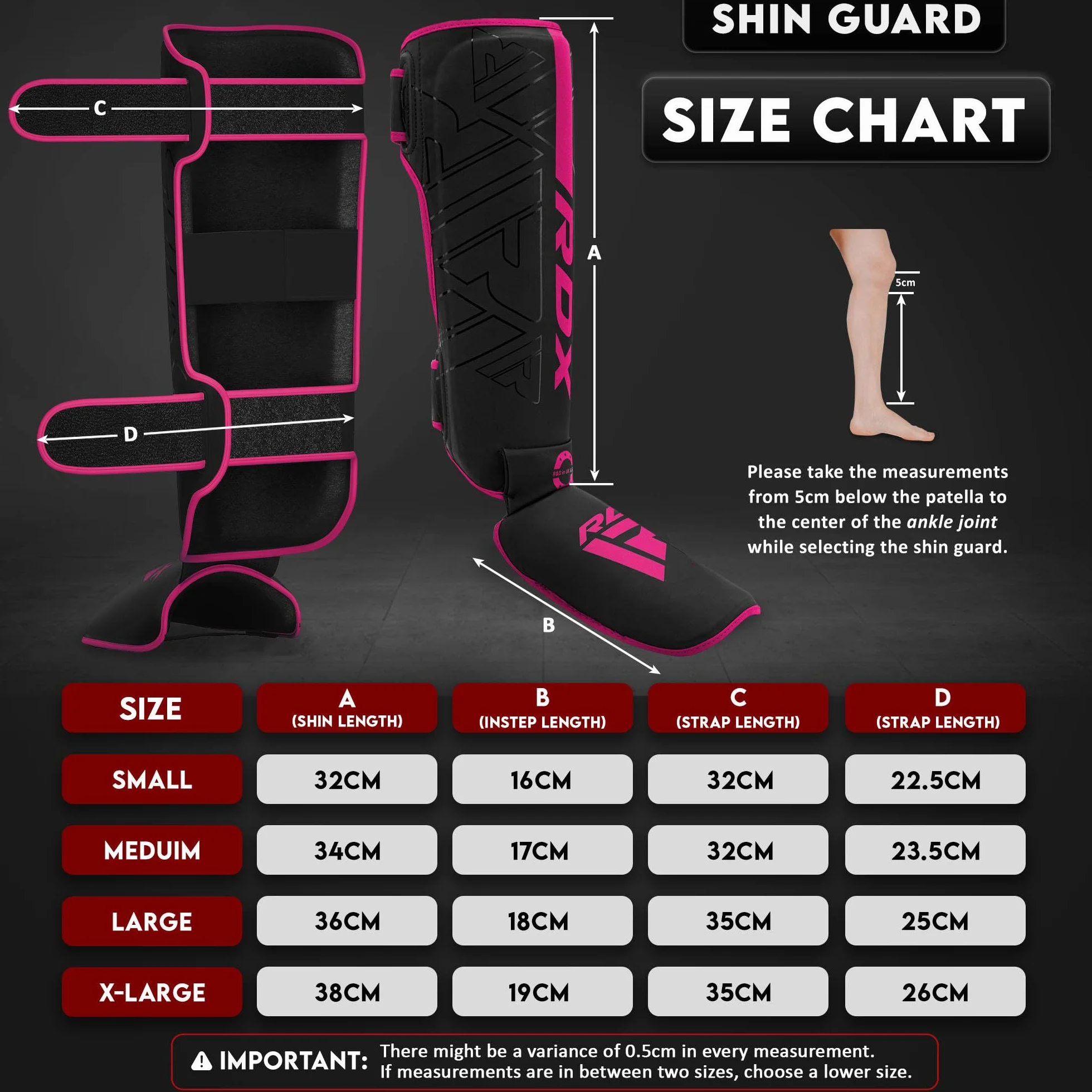RDX Espinilleras Kick Boxing Muay Thai MMA Protección Cuero Maya Hide Entrenamiento Boxeo Sparring