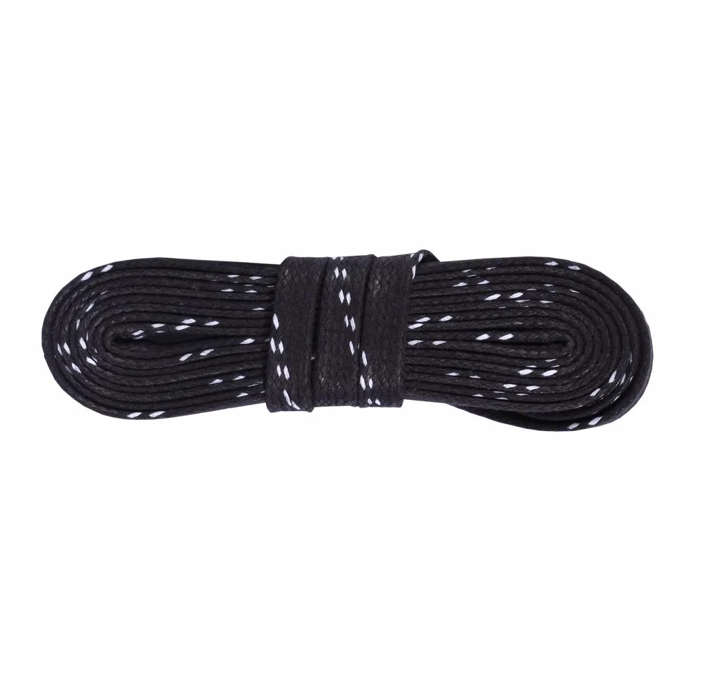 Kaps Cordones profesionales para patines de hockey sobre hielo encerados para patines en línea y de ruedas