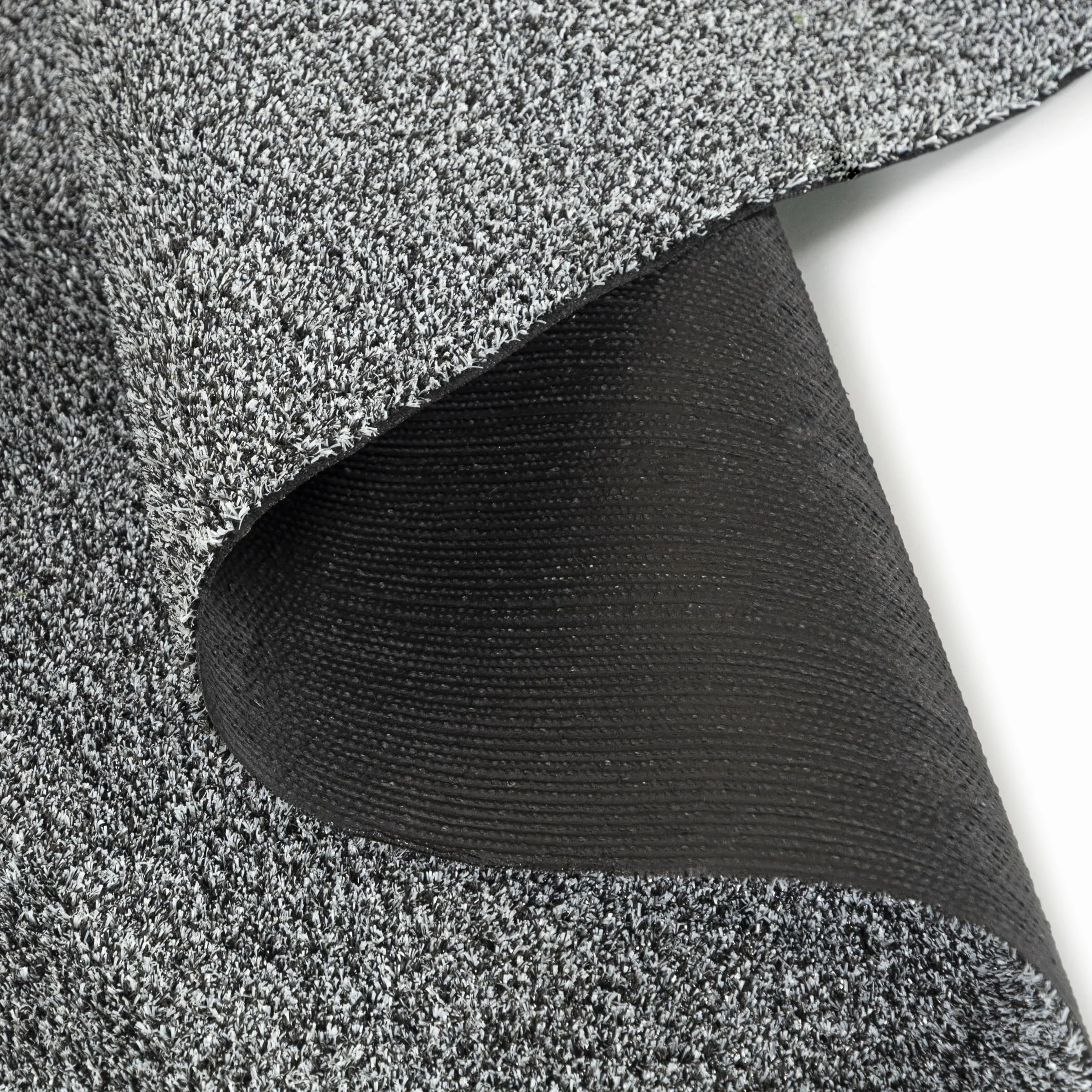 Mazovia Césped Artificial/Estera Gris Impermeable, Antideslizante para Balcón, Terraza, Patio, Pabellón por Metro, Resistente a la Intemperie - 200 x 300 cm