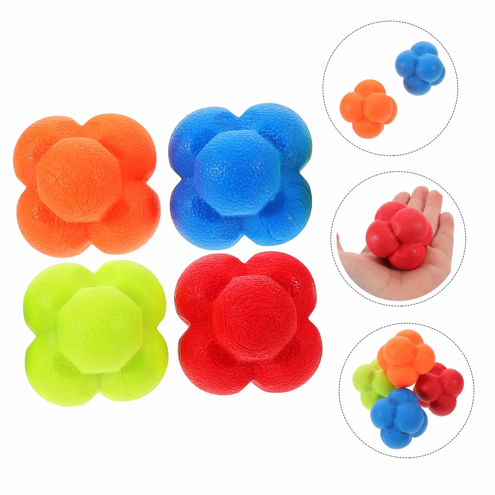 UPKOCH Balones Hexagonales de TPE para Entrenamiento Deportivo y Agilidad