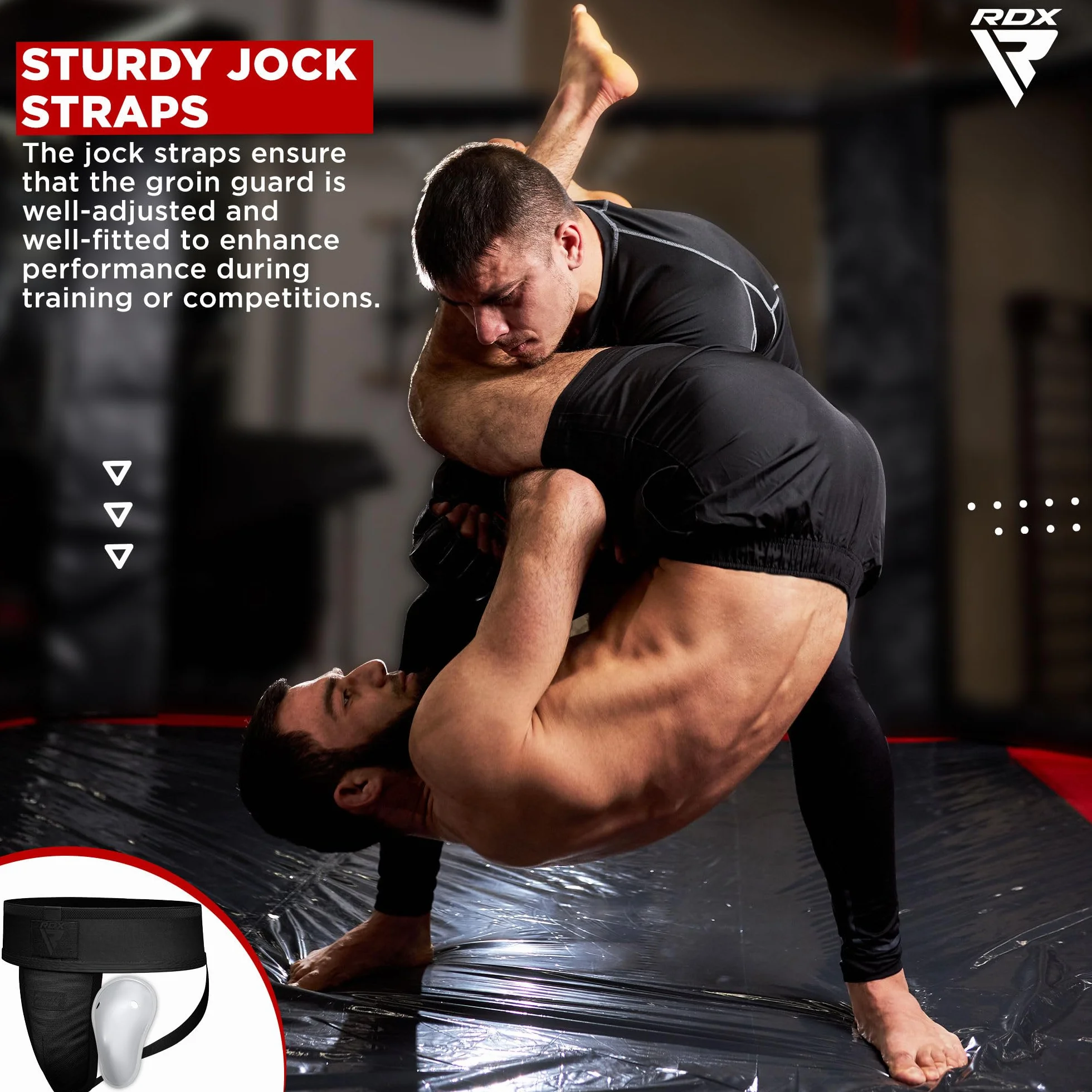RDX Coquilla Proteccion Boxeo MMA Protector Ingle Suspensorios Artes Marciales
