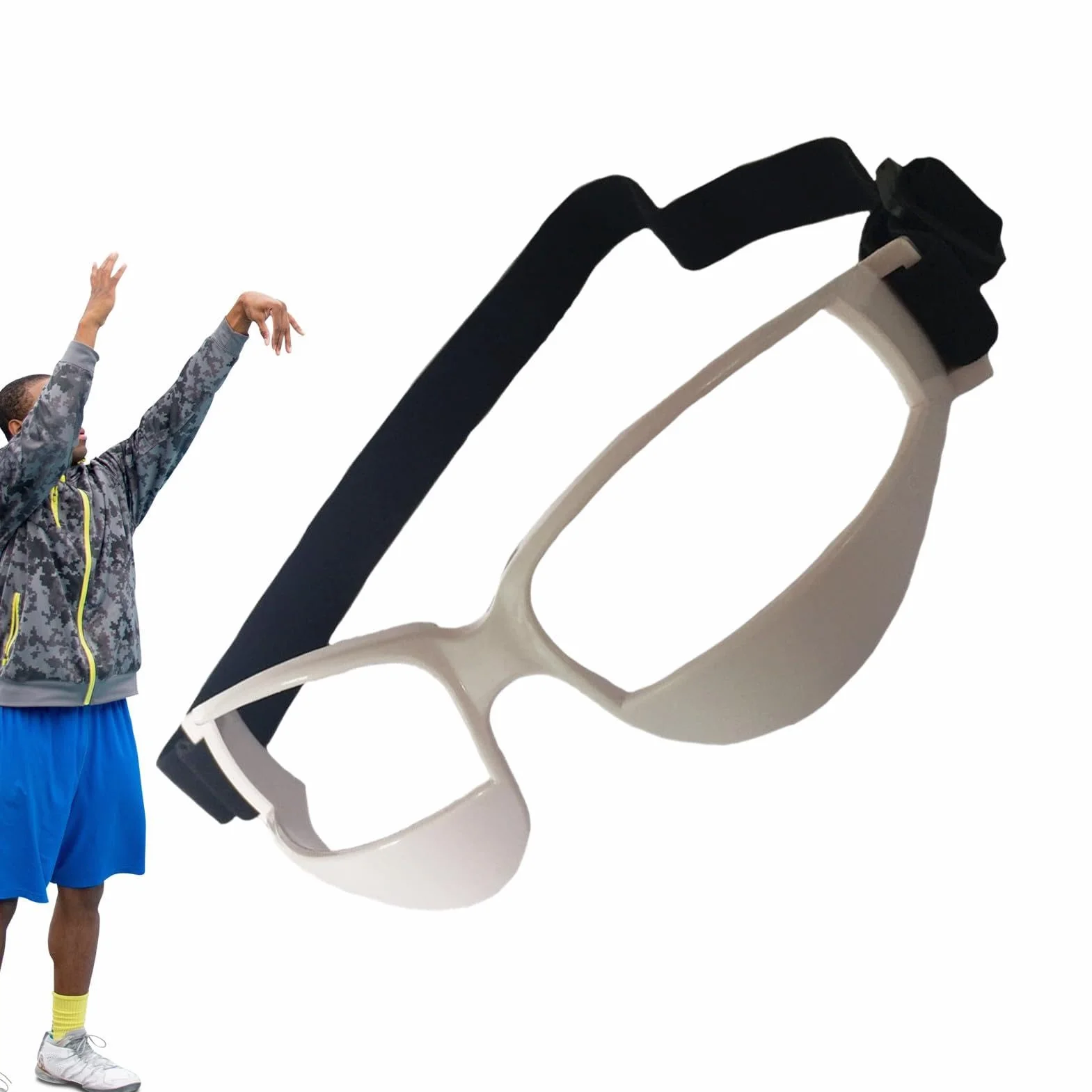 Gafas de baloncesto protectoras portátiles para regatear equipo de entrenamiento