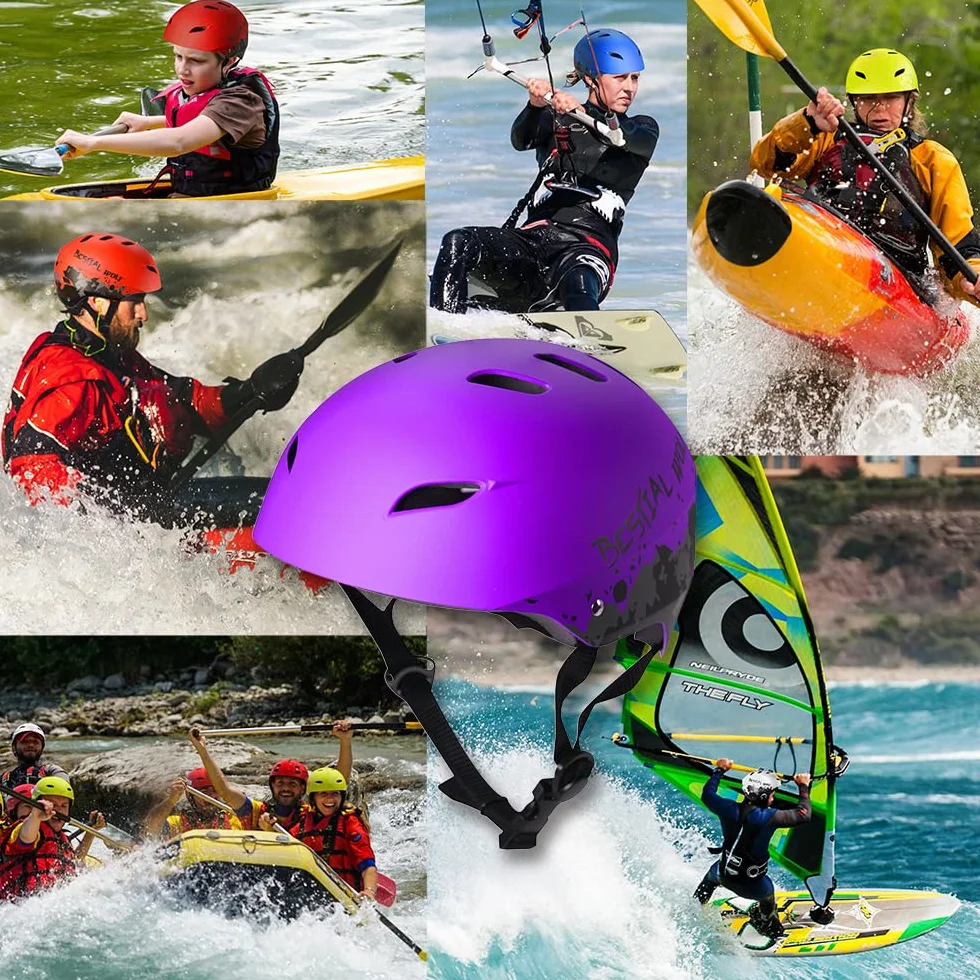 Bestial Wolf Casco Helmet Wakeboard Esquí Acuático Deportes Acuáticos Homolagado CE Ajustable Unisex