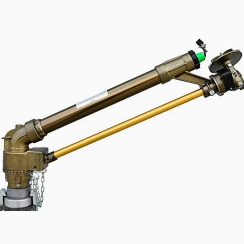 RIEGOPRO Cañón de Riego RP50T | 2" Hembra | Circular y Sectorial | Alcance 24m - 50m | Juego de Toberas Incluido | Uso Agrícola y Deportivo