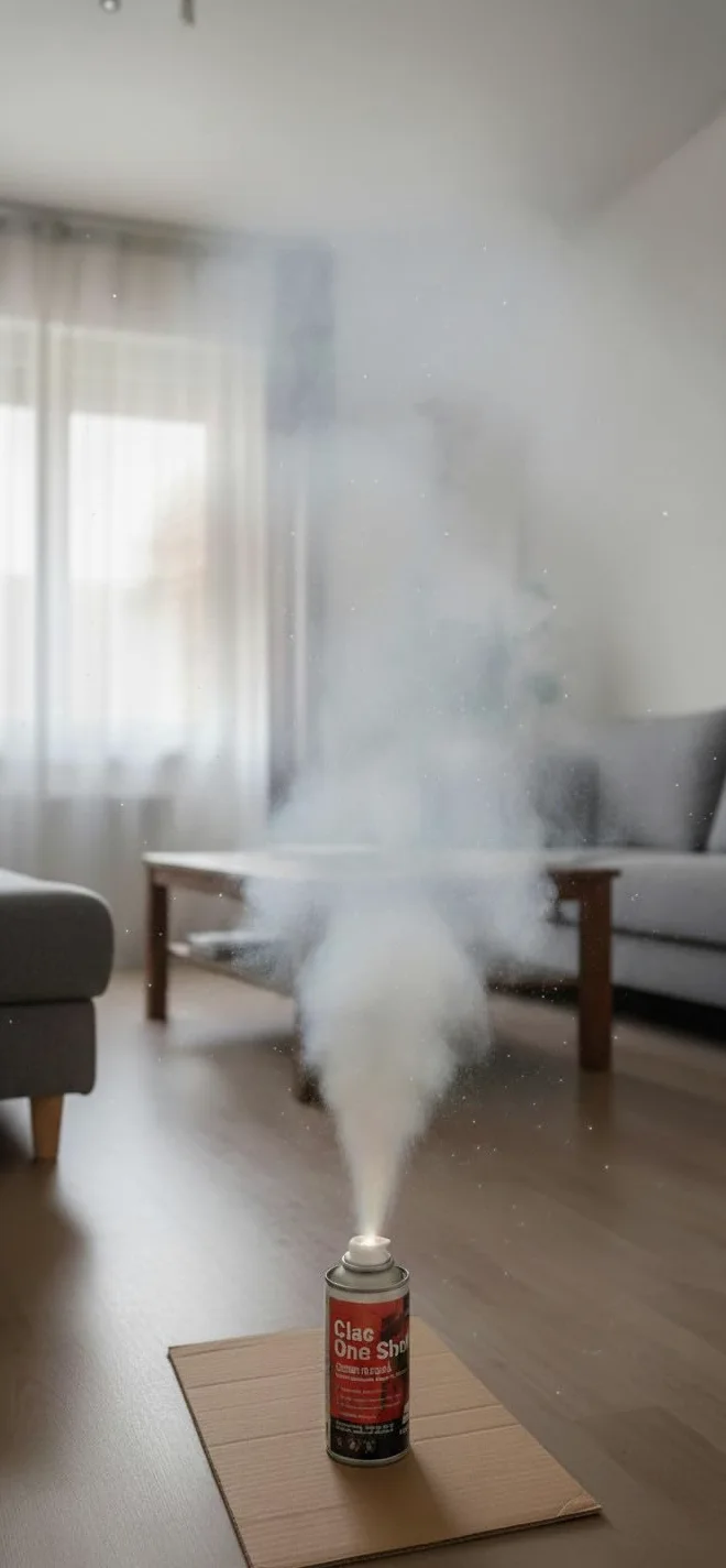 NUISIPRO Bombas de humo para chinches y pulgas Paquete de 3 difusores