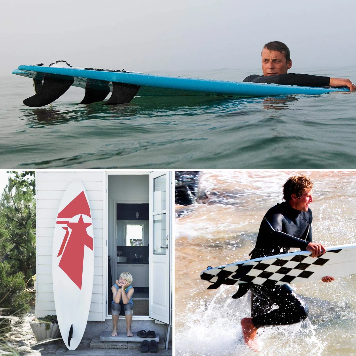 Universal Aleta de Tabla de Surf, Nylon Seguro Reforzado Quillas Surf, Accesorios Surf para Longboard, Paddle Board Inflable