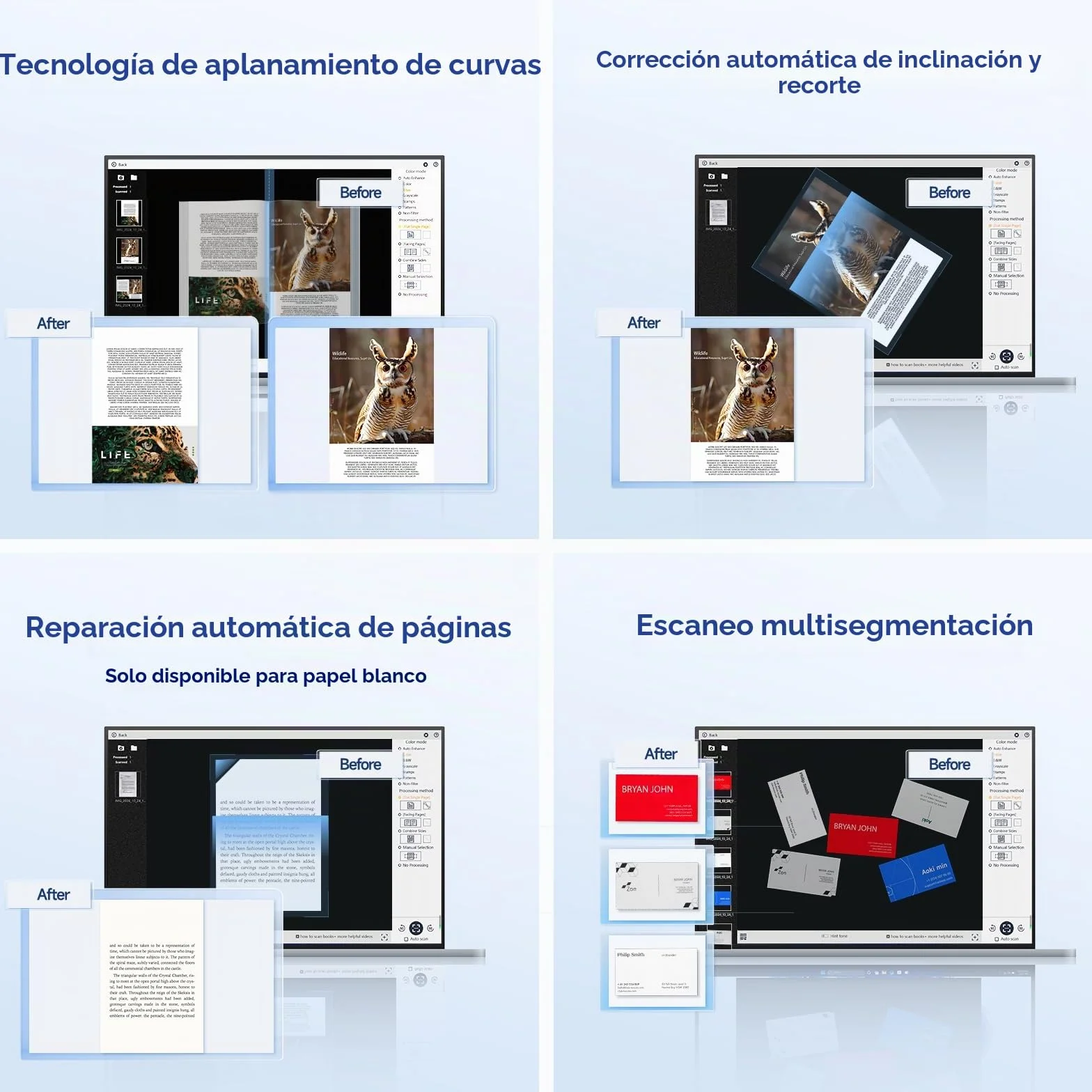 CZUR Shine Ultra Escáner de Libros 13 MP OCR Portátil A4/A3 Alta Velocidad