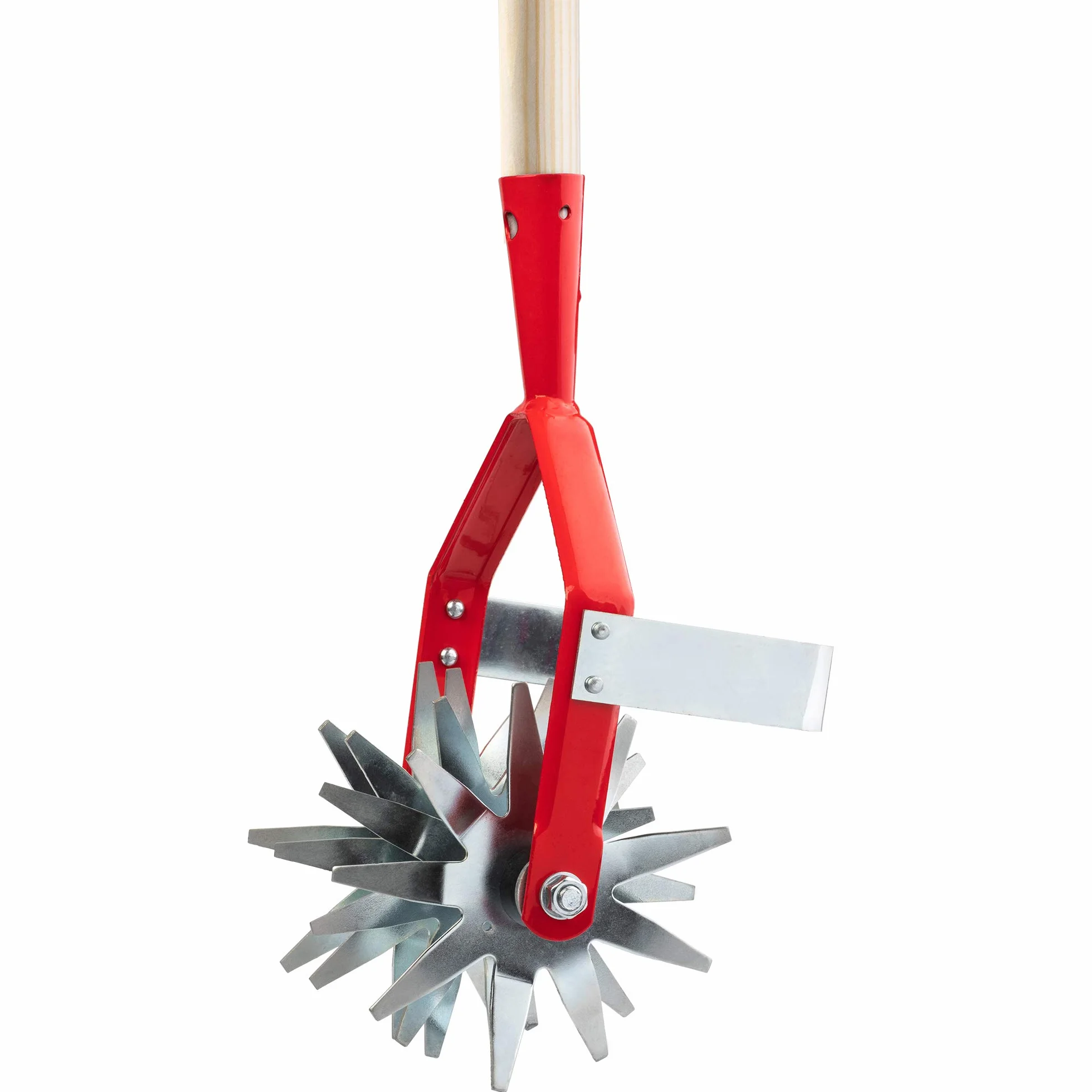 KADAX - Fresadora de Estrella con Cuchillo de jesser, fresadora de jardín, colector para aflojar el BO-Dens, cultivador para jardín, césped, Malas Hierbas, rallado, cultivador de Rodillo