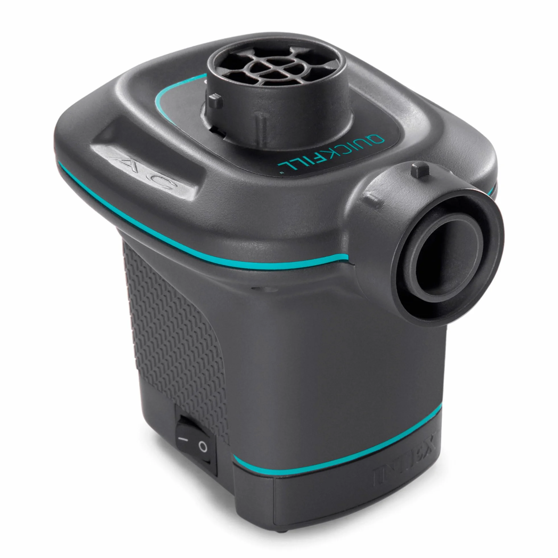 Intex 66640 - Bomba eléctrica invertible con boquillas 220-240V, Color Azul