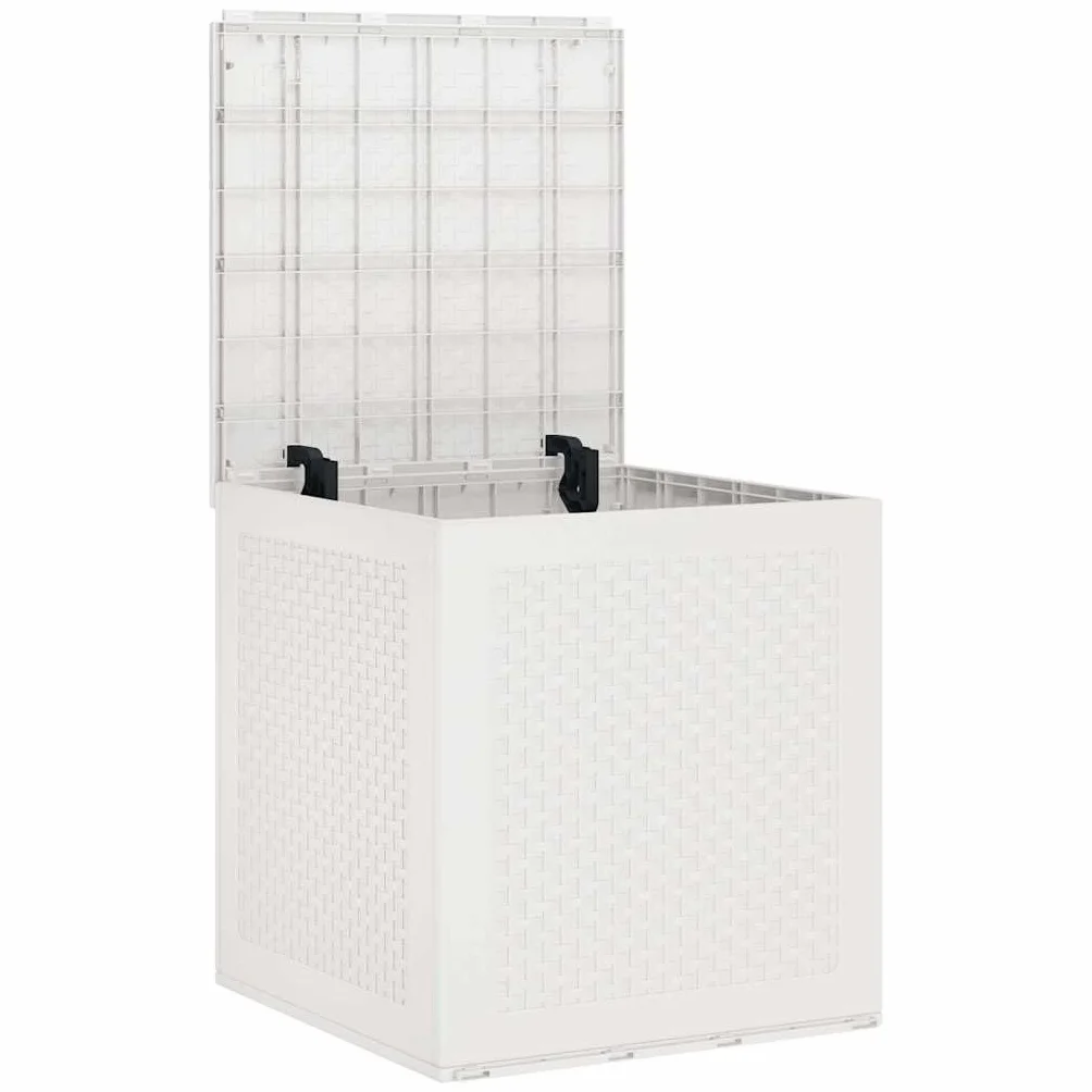 vidaXL Caja de Almacenamiento 55 x 53 x 57 cm Polipropileno, Jardín y terraza, solución Moderna para Almacenamiento, Caja de Muebles Resistente al Clima