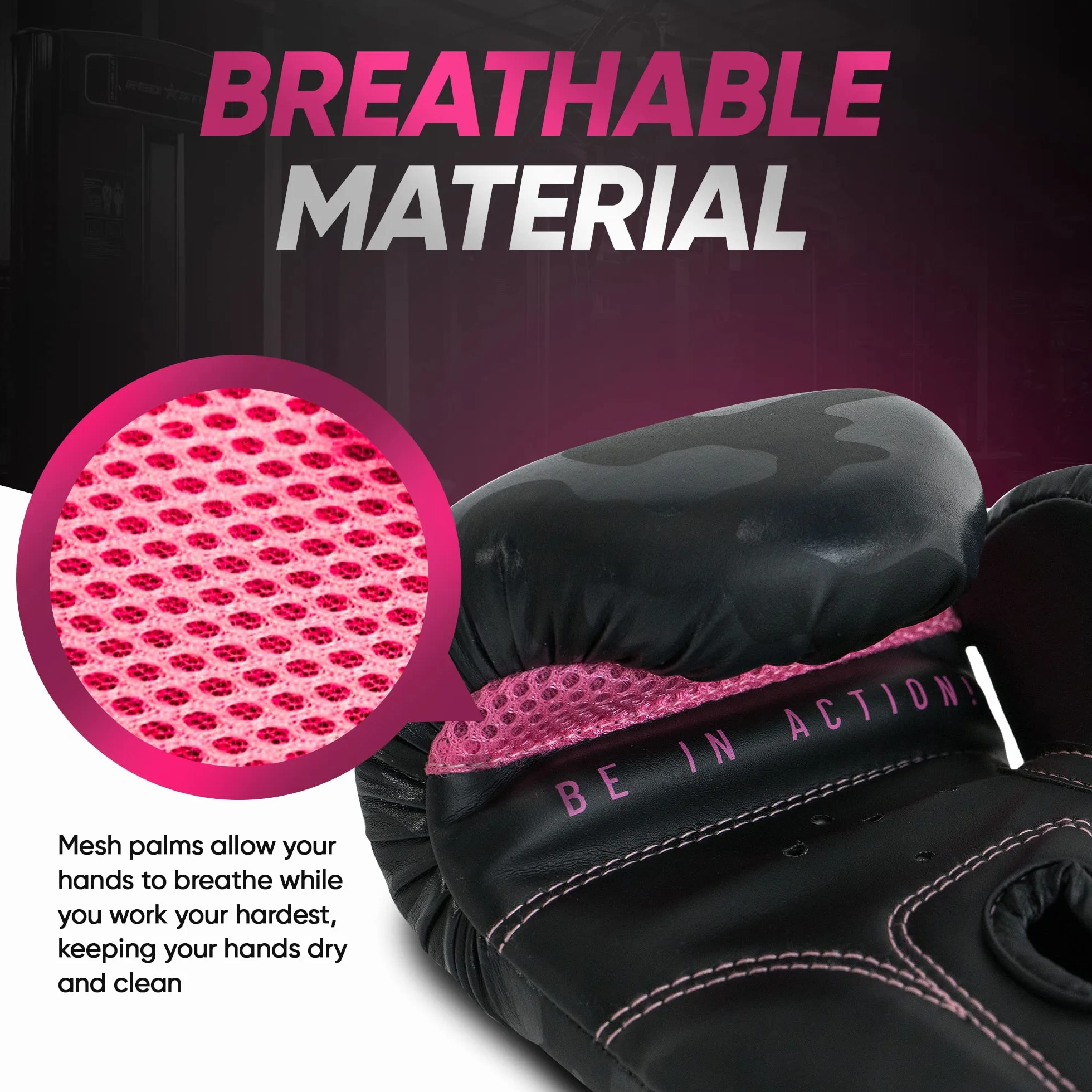 MADGON Guantes de Boxeo para Kick Boxing MMA Sparring con Bolsa Incluida