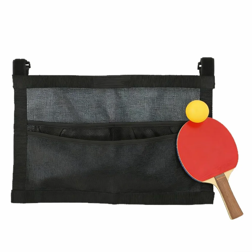 Organizador de malla para pelotas de tenis de mesa, paletas de ping pong y pickleball, almacenamiento de equipo deportivo