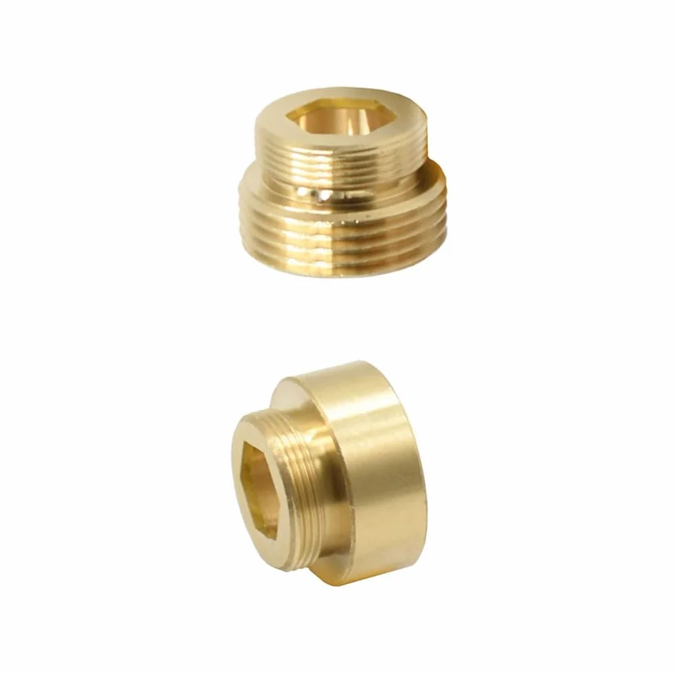 Conector de latón de 3/4" a rosca M22, adaptador para grifo de jardín y hogar, acoplamiento de junta duradera, accesorios, b